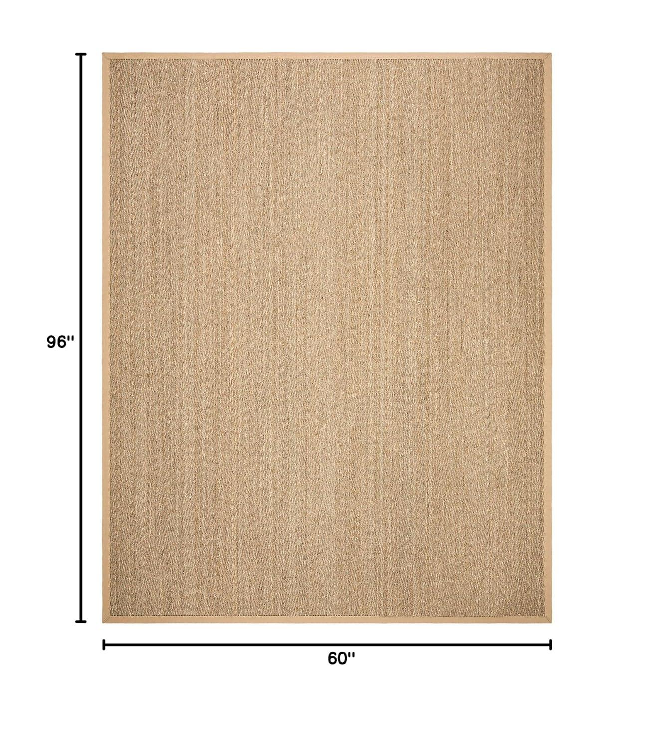 Natural Fiber NF115 Power Loomed Indoor Area Rug - Natural/Beige - 5'x8' - Safavieh