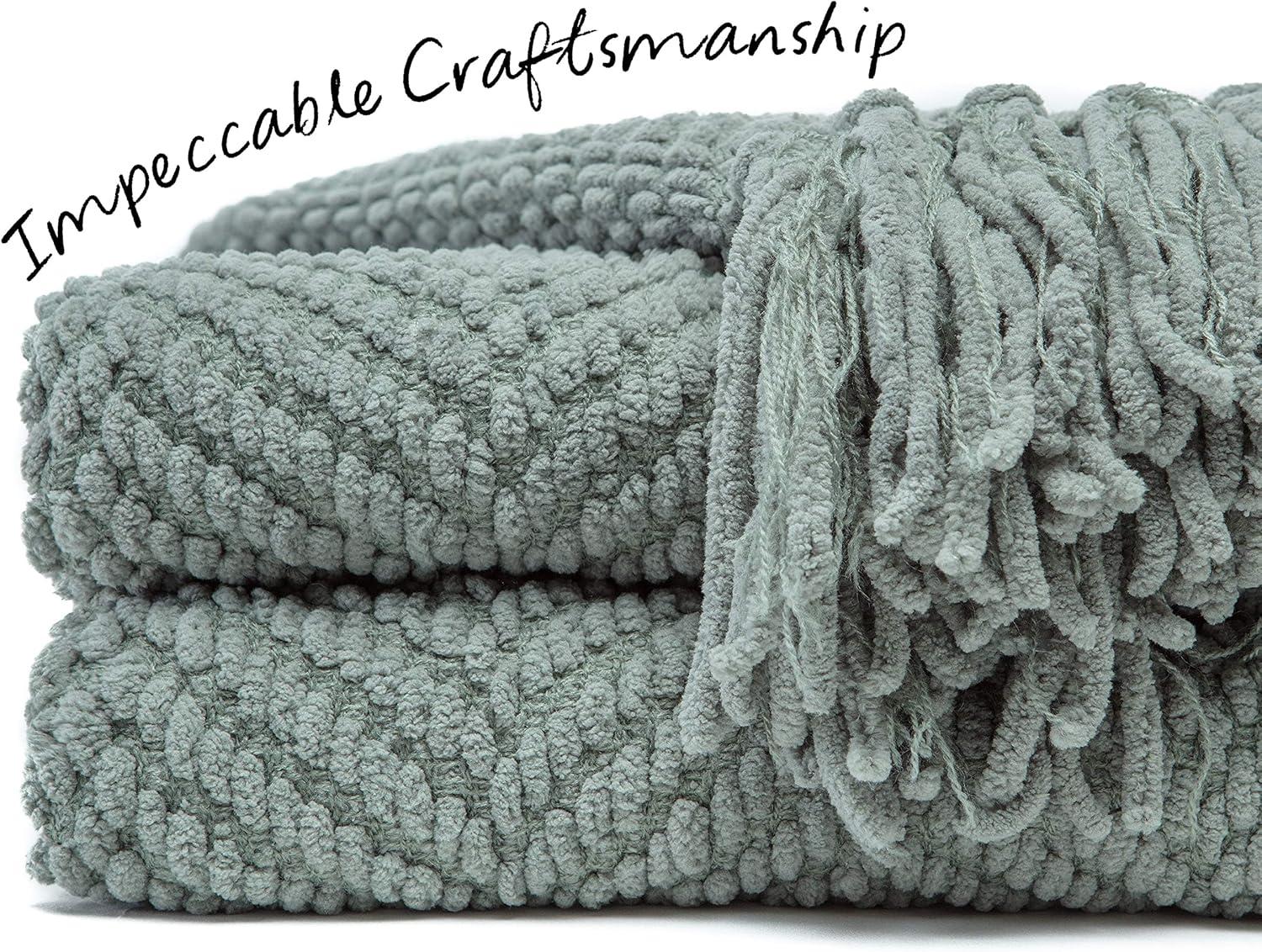 Chanasya Textured Knitted Throw