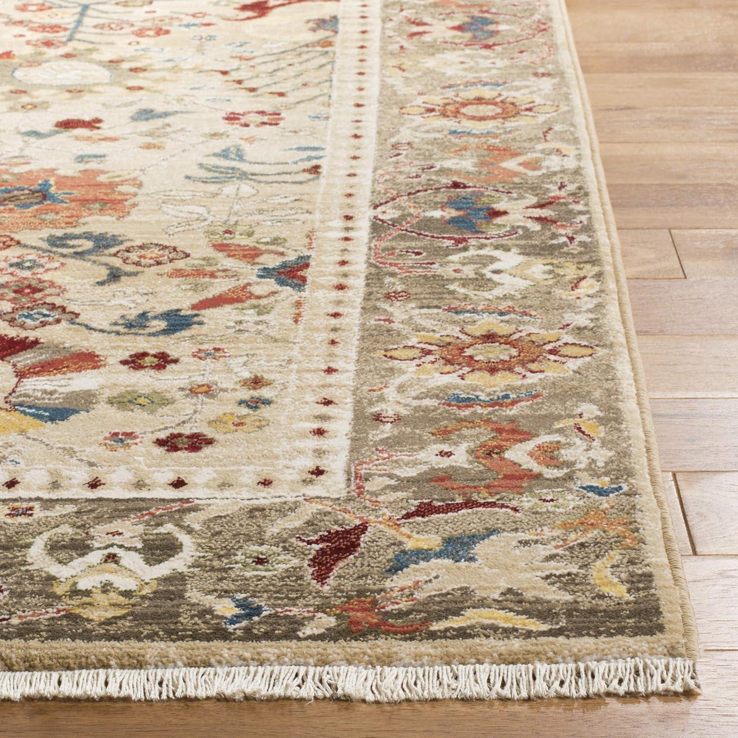 Kashan KSN303 Power Loomed Rugs - Safavieh