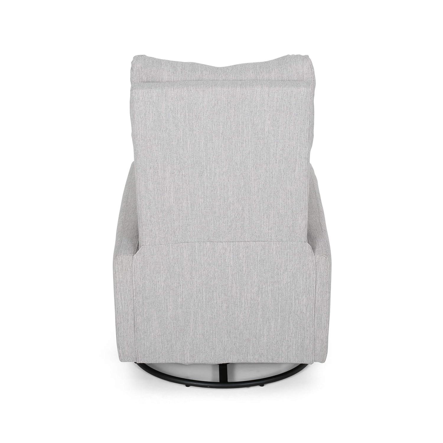 Woodglen Contemporary Glider Swivel Recliner Light Gray - Christopher Knight Home