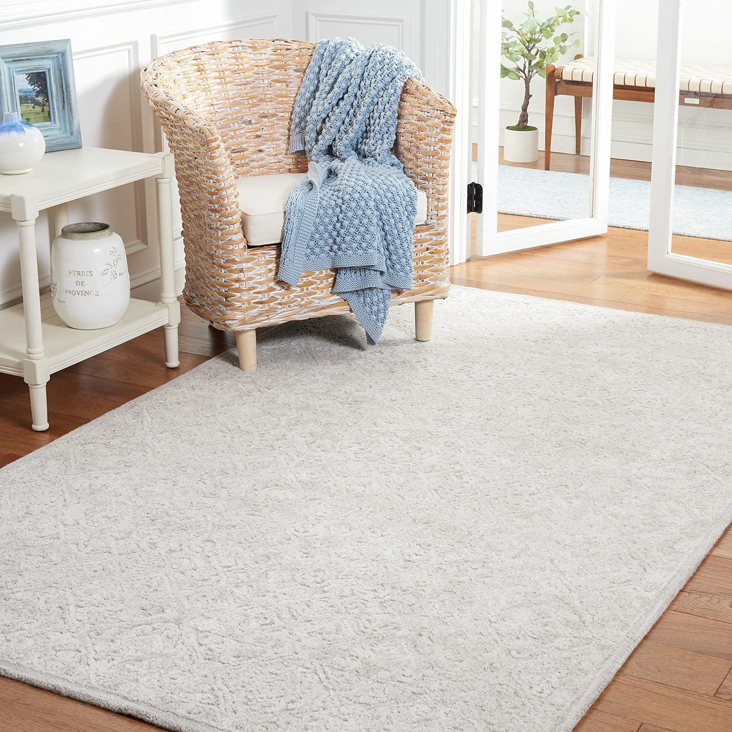 Martha Stewart Rugs Martha Stewart Hand Tufted 70% Wool, 20% Viscose, And 10% Cotton Southwestern Rug