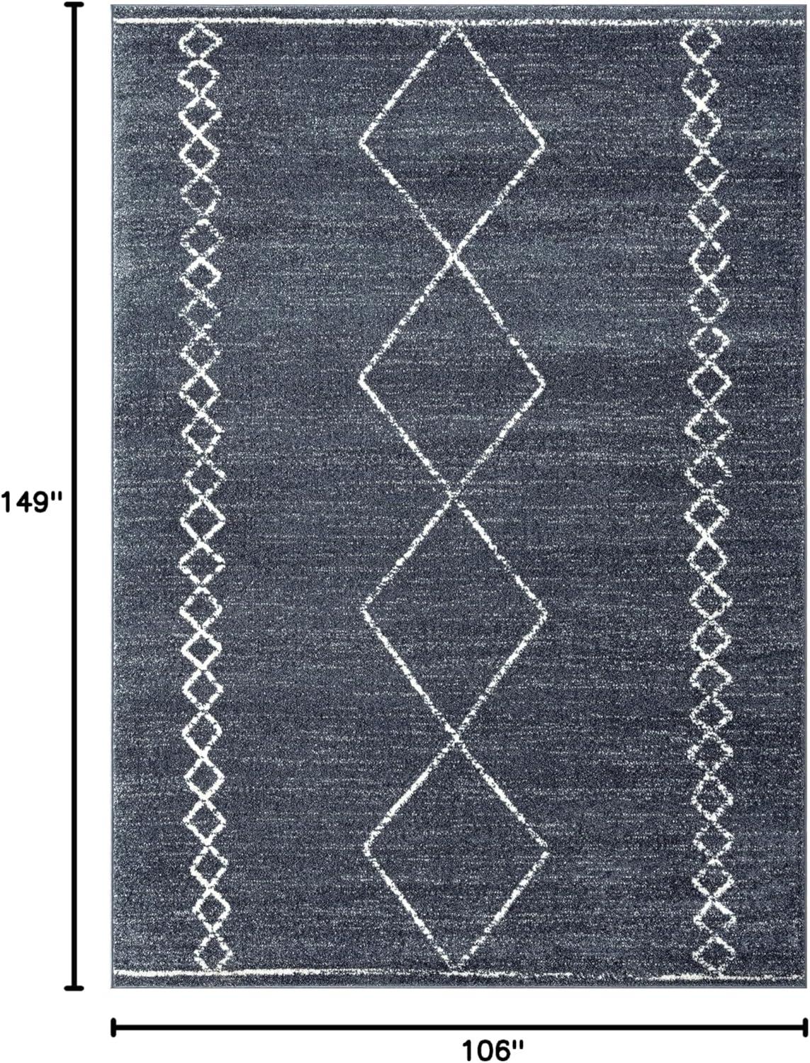 Luxe Weavers Moroccan Geometric Area Rug