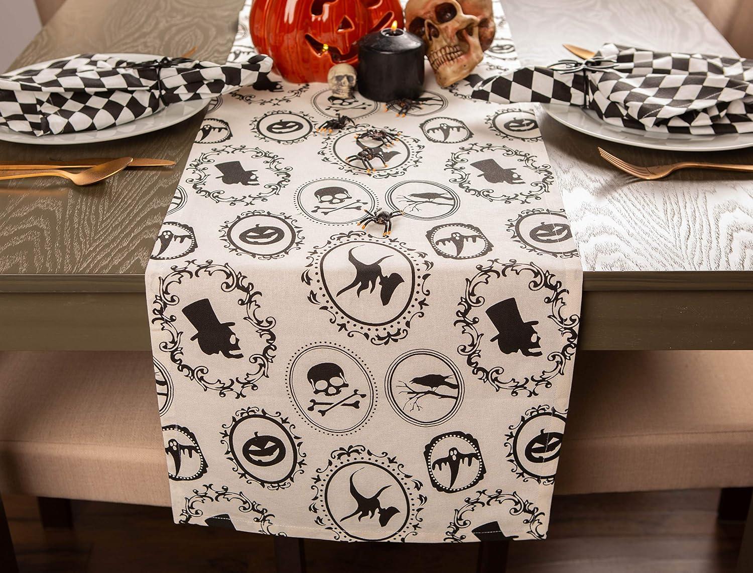The Holiday Aisle® Turnbow Halloween Portrait Table Runner