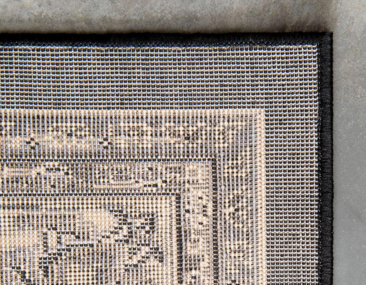 Unique Loom 9' 10 x 13' 1 Sialk Hill Washington Green Area Rug
