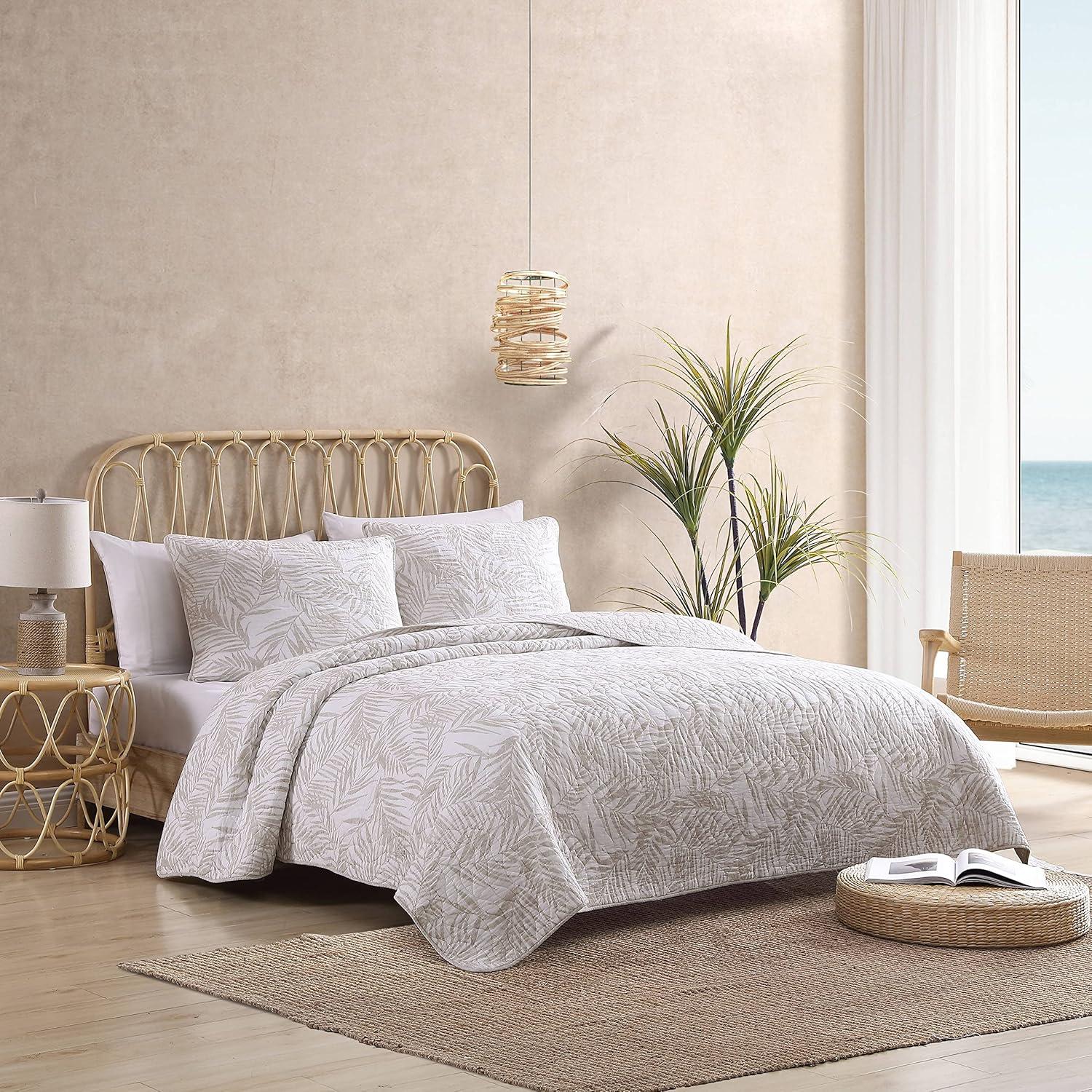 Tommy Bahama Home Tommy Bahama Palmday Cotton Reversible Quilt Set
