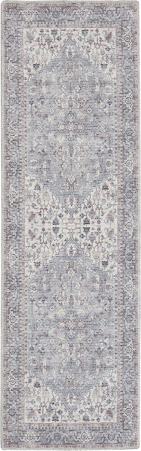 Nicole Curtis Machine Washable Series 1 Vintage Medallion Area Rug