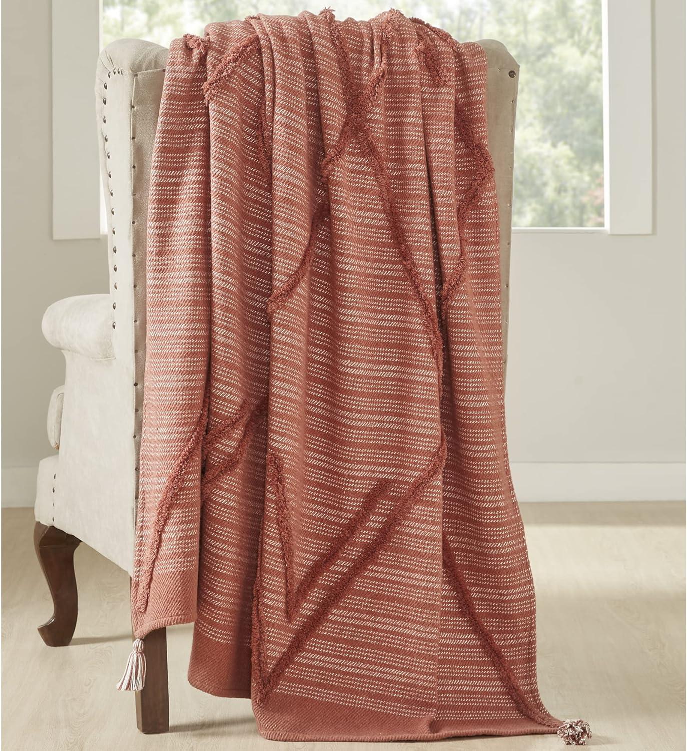 Edda Modern Cotton Throw