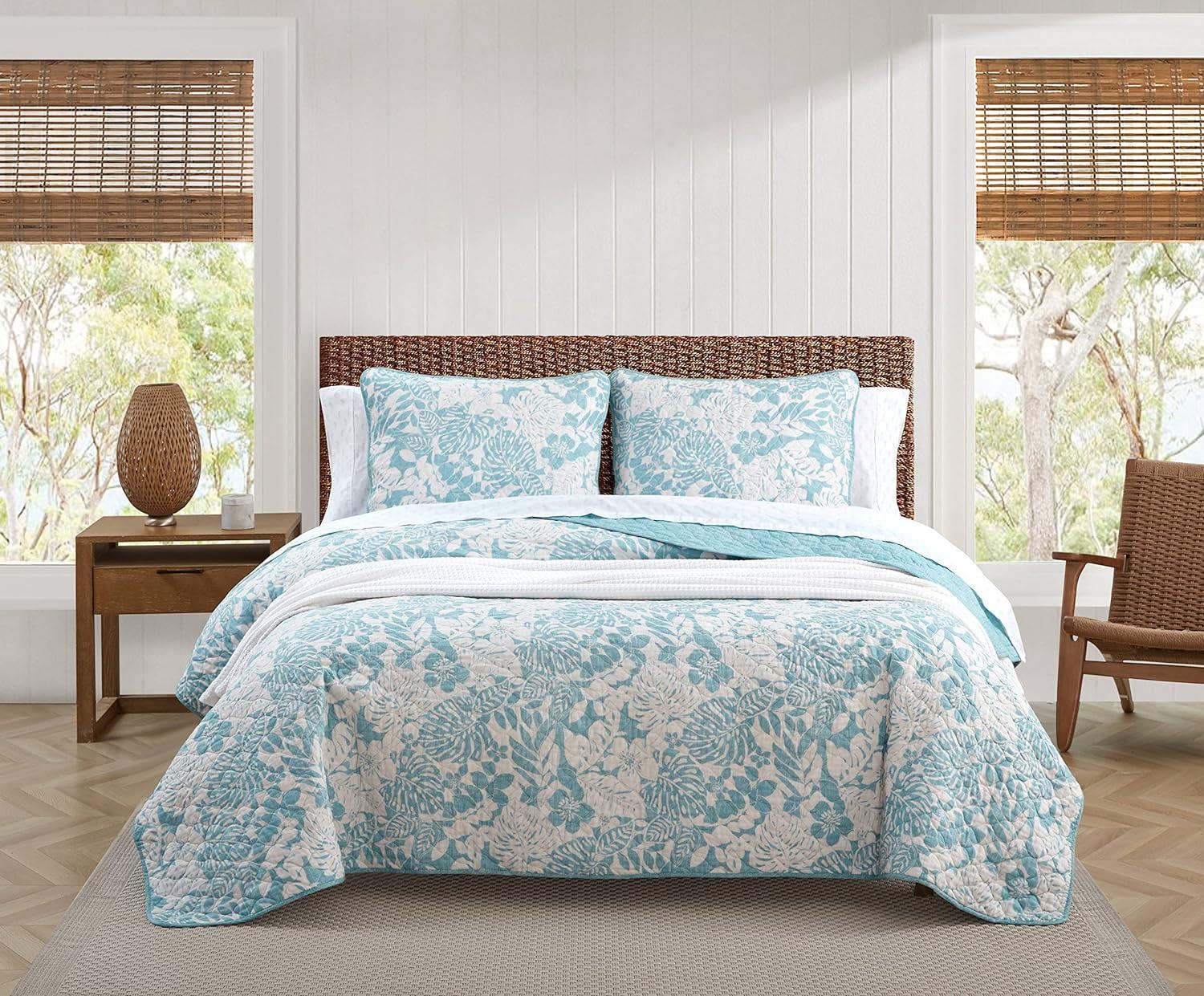 Laguna Beach Quilt & Sham Set Turquoise - Tommy Bahama