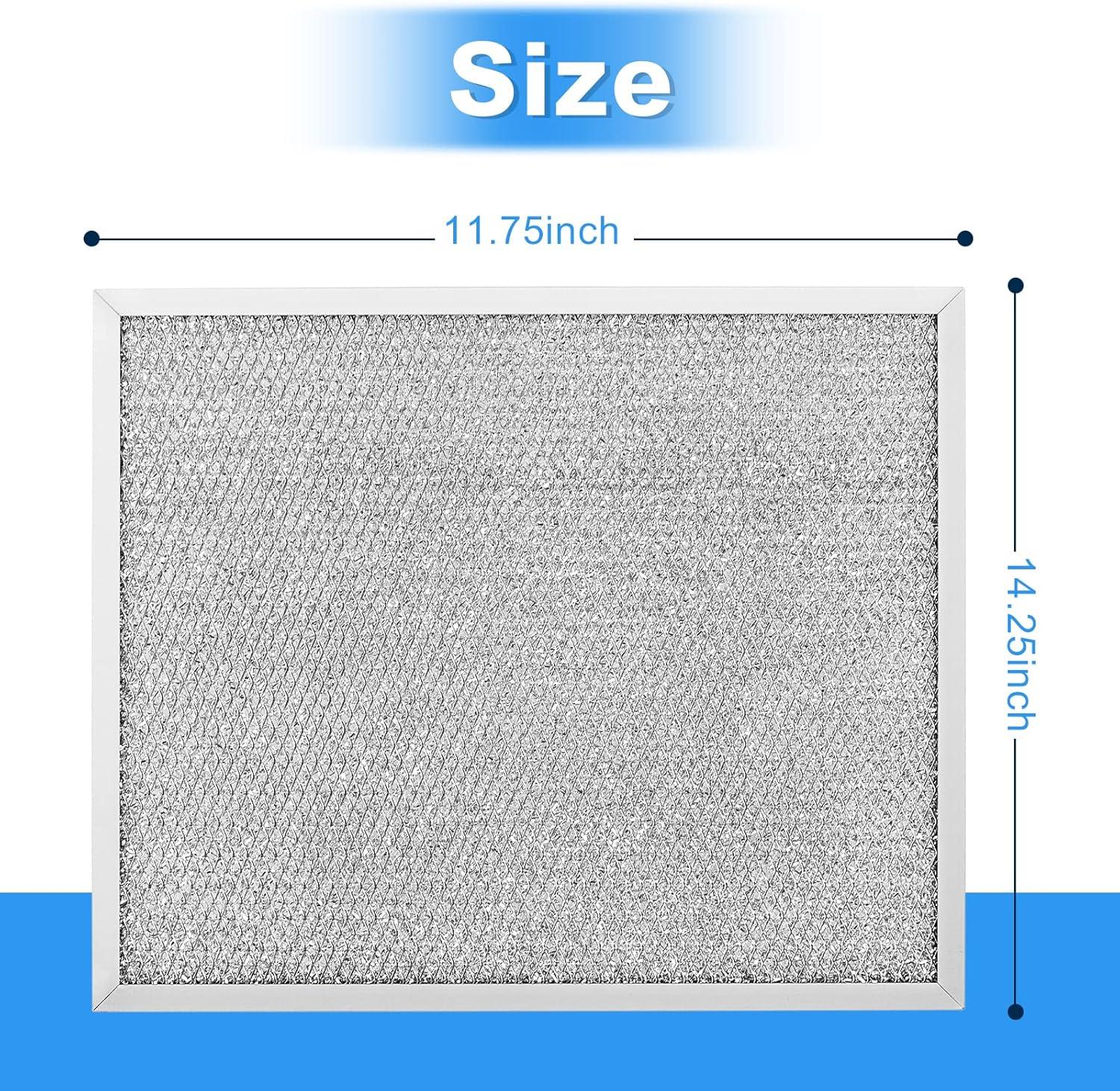 AMI PARTS Broan Range Hood Filter BPS1FA30 Aluminum Grease Filter Compatible with Broan Range Hood-11-3/4" X 14-1/4" X 3/8"(3pcs)