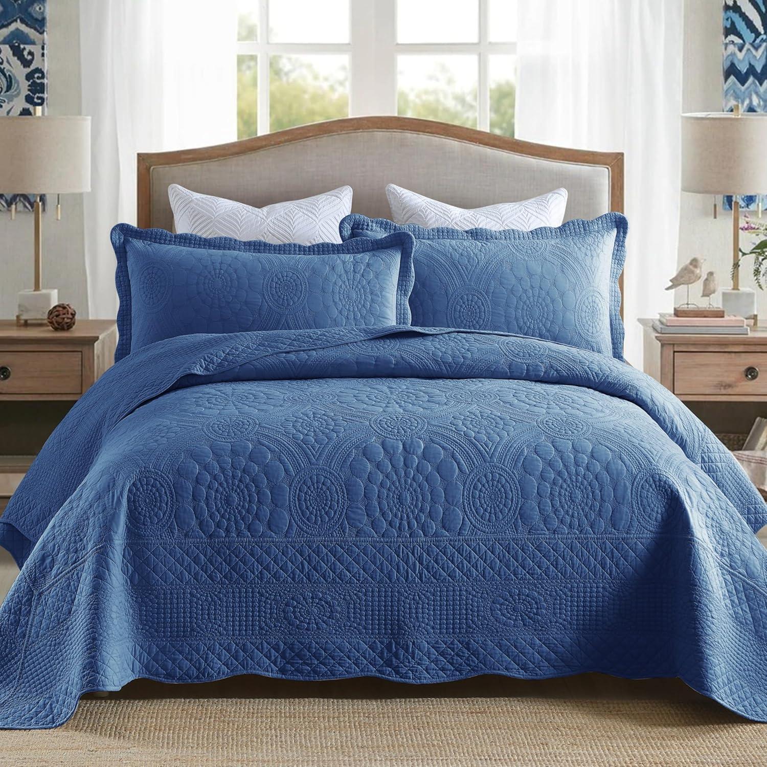 MarCielo Tfshasta Cotton Twill Patchwork Quilt Set