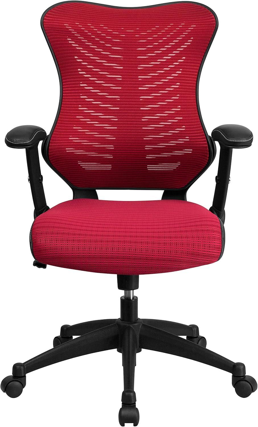 Flash Furniture High Back Designer Mesh Executive Swivel Ergonomic Office Chair with Adjustable Arms