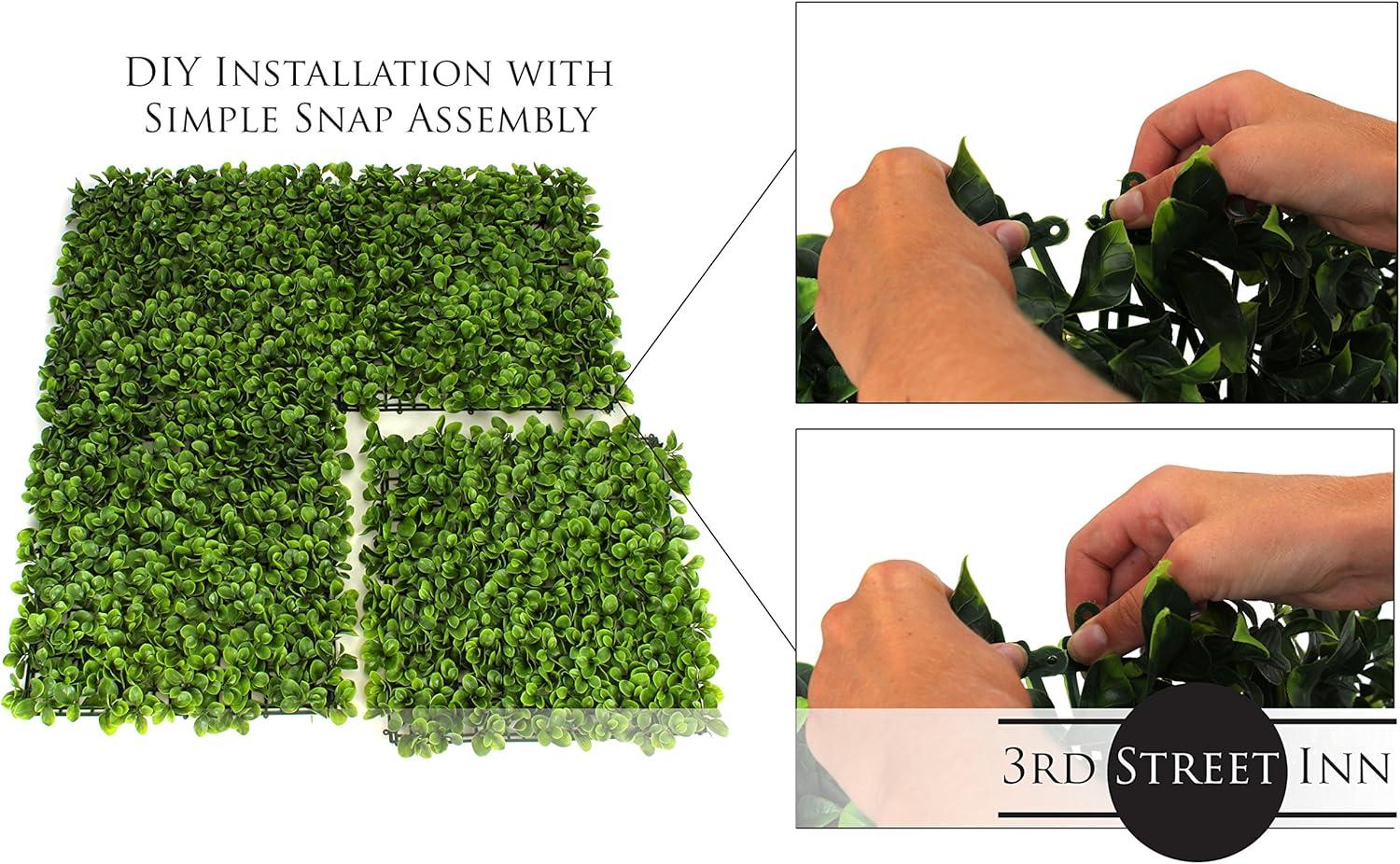 2'' Faux Boxwood Hedge