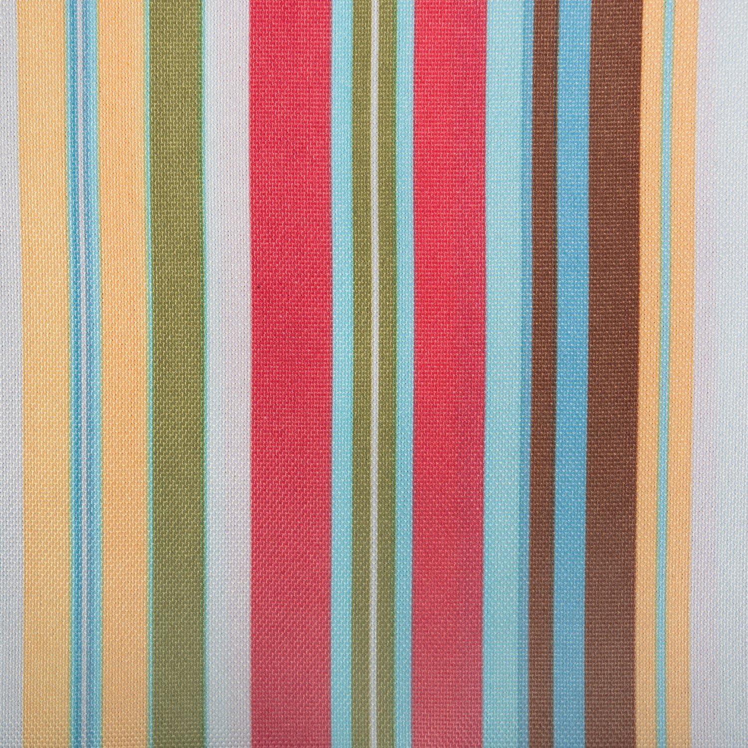 84"x60" Summer Stripe Outdoor Tablecloth - Design Imports: Spill Proof, Machine Washable, Ideal for Picnics & BBQs