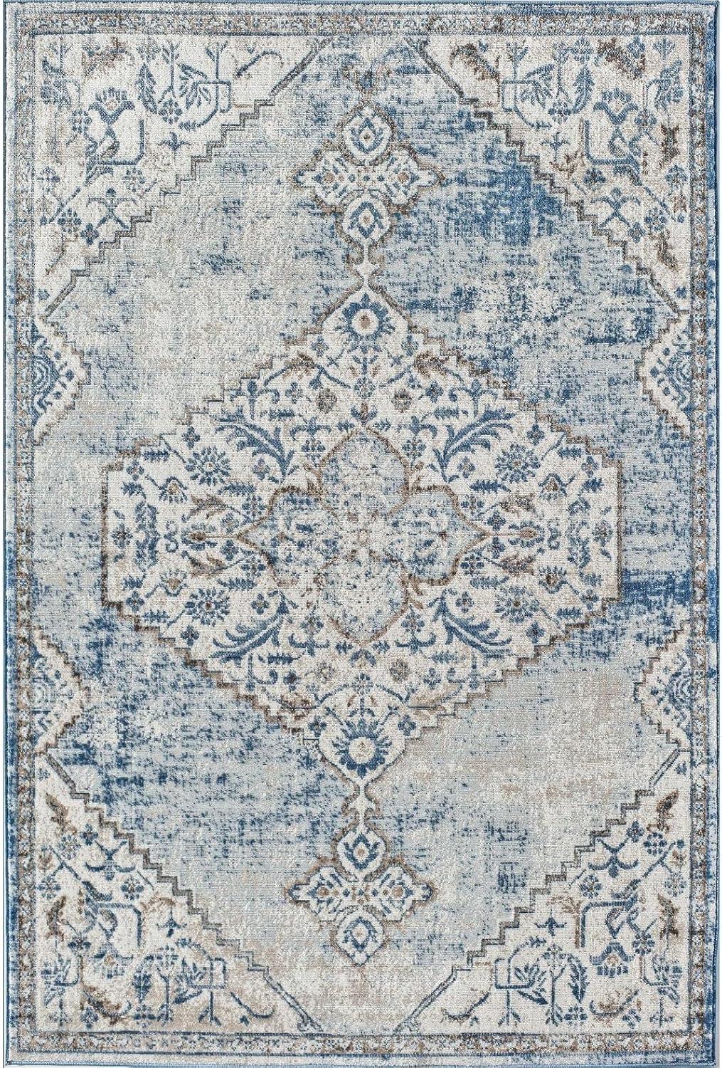 Rugs America Freida Vintage Farmhouse Area Rug