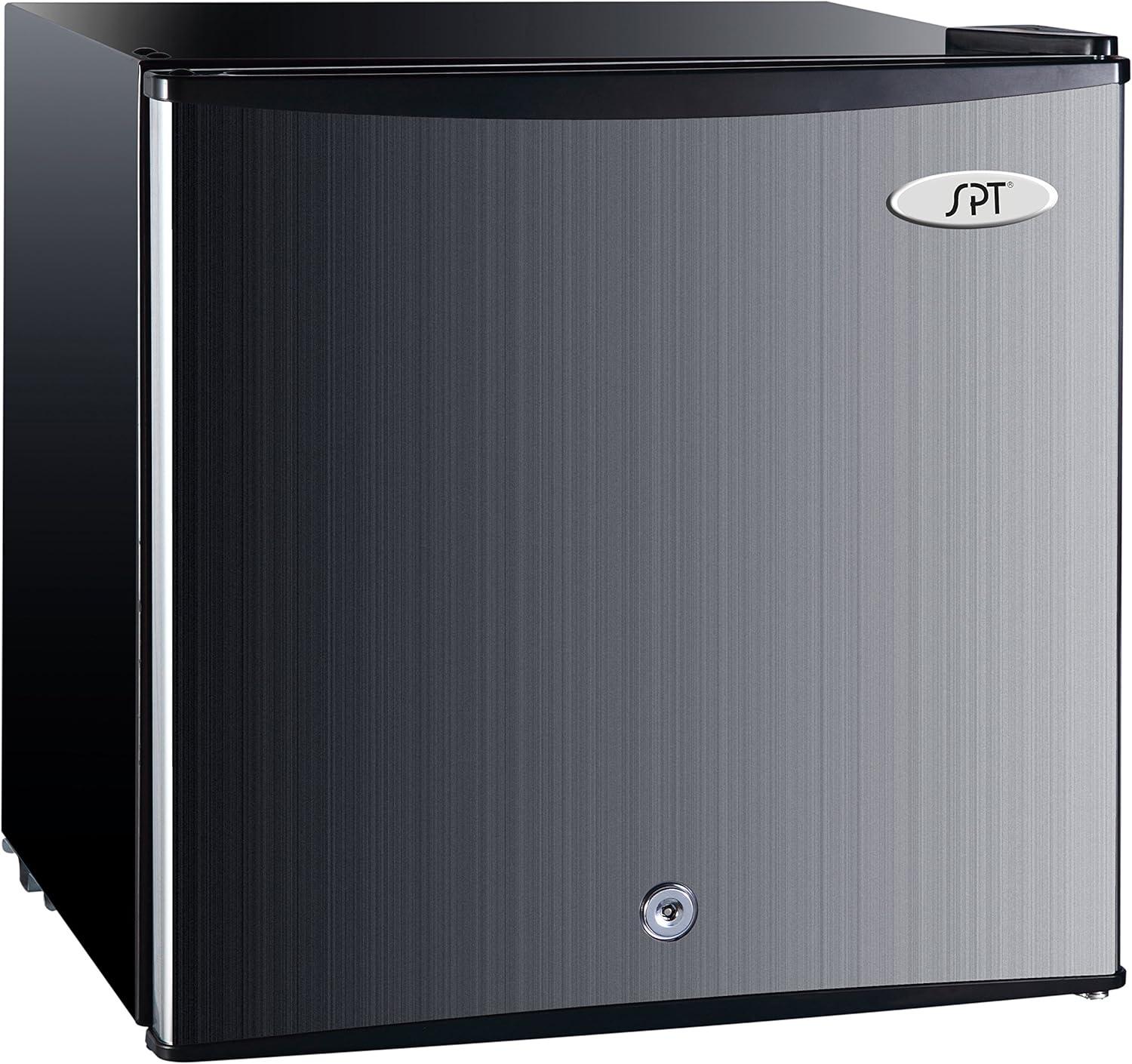 Sunpentown 1.1 Cu. Ft. Standard Upright Freezer, Black