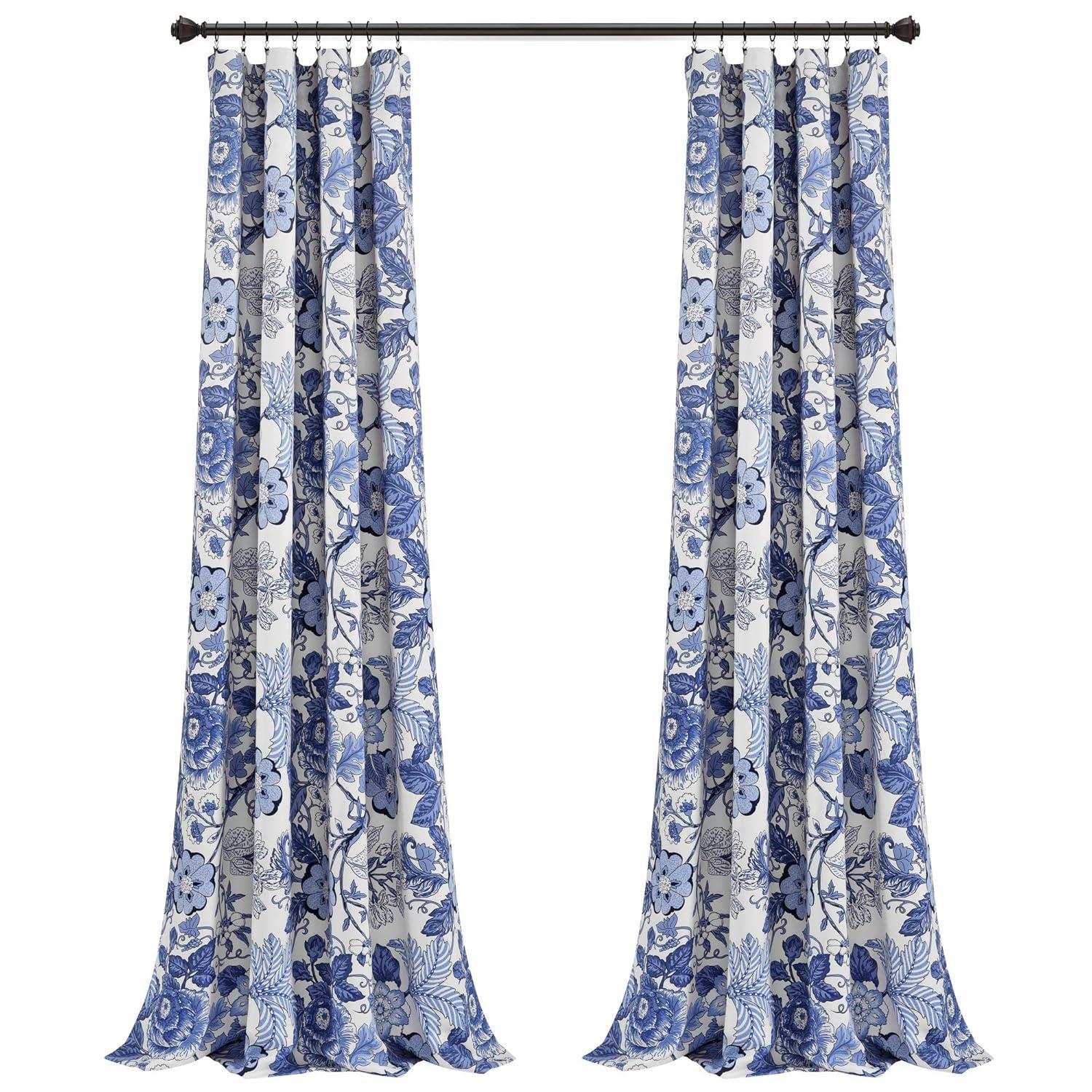 Lush Decor Polyester Room Darkening Curtain Pair (Set of 2)