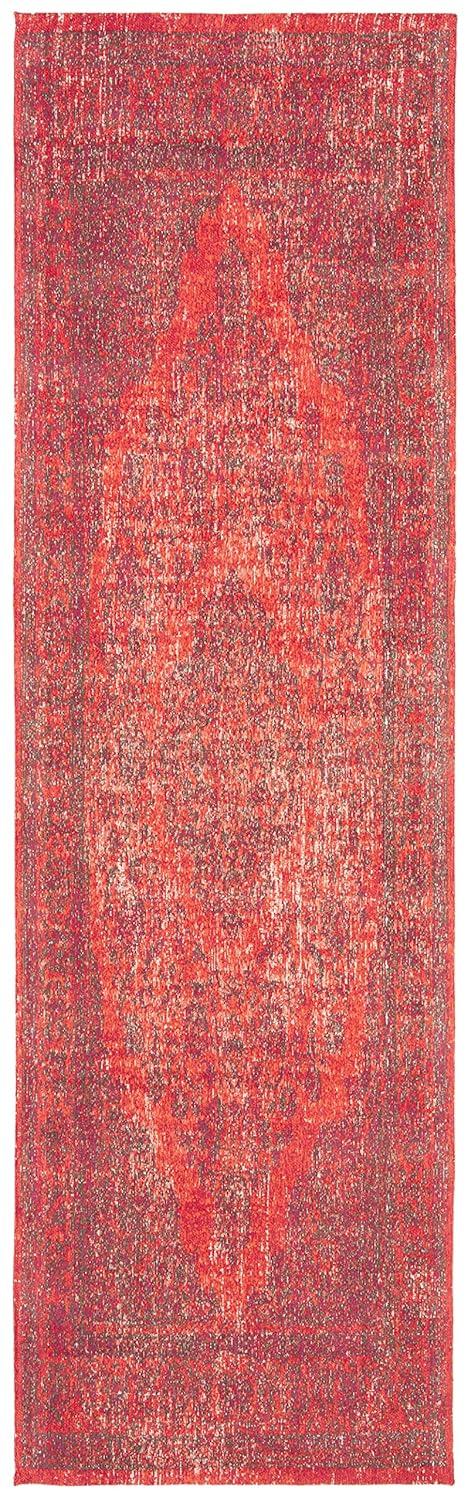 Classic Vintage CLV121 Loomed Indoor Runner Rug - Orange/Red - 2'4"x8' - Safavieh