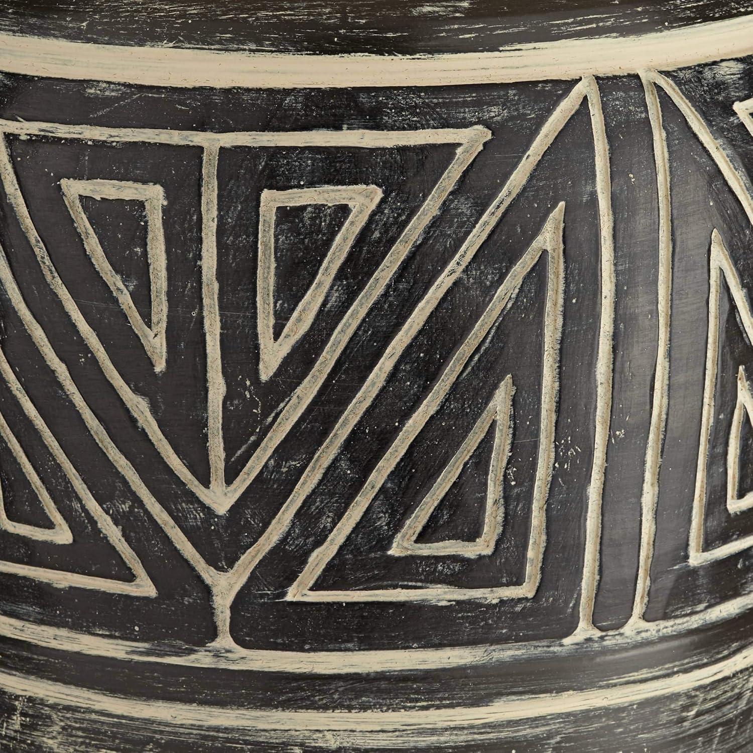 John Timberland Miguel Rustic Table Lamp Southwest 32" Tall Earth Tone Linen Drum Shade for Bedroom Living Room Bedside Nightstand Office Kids House