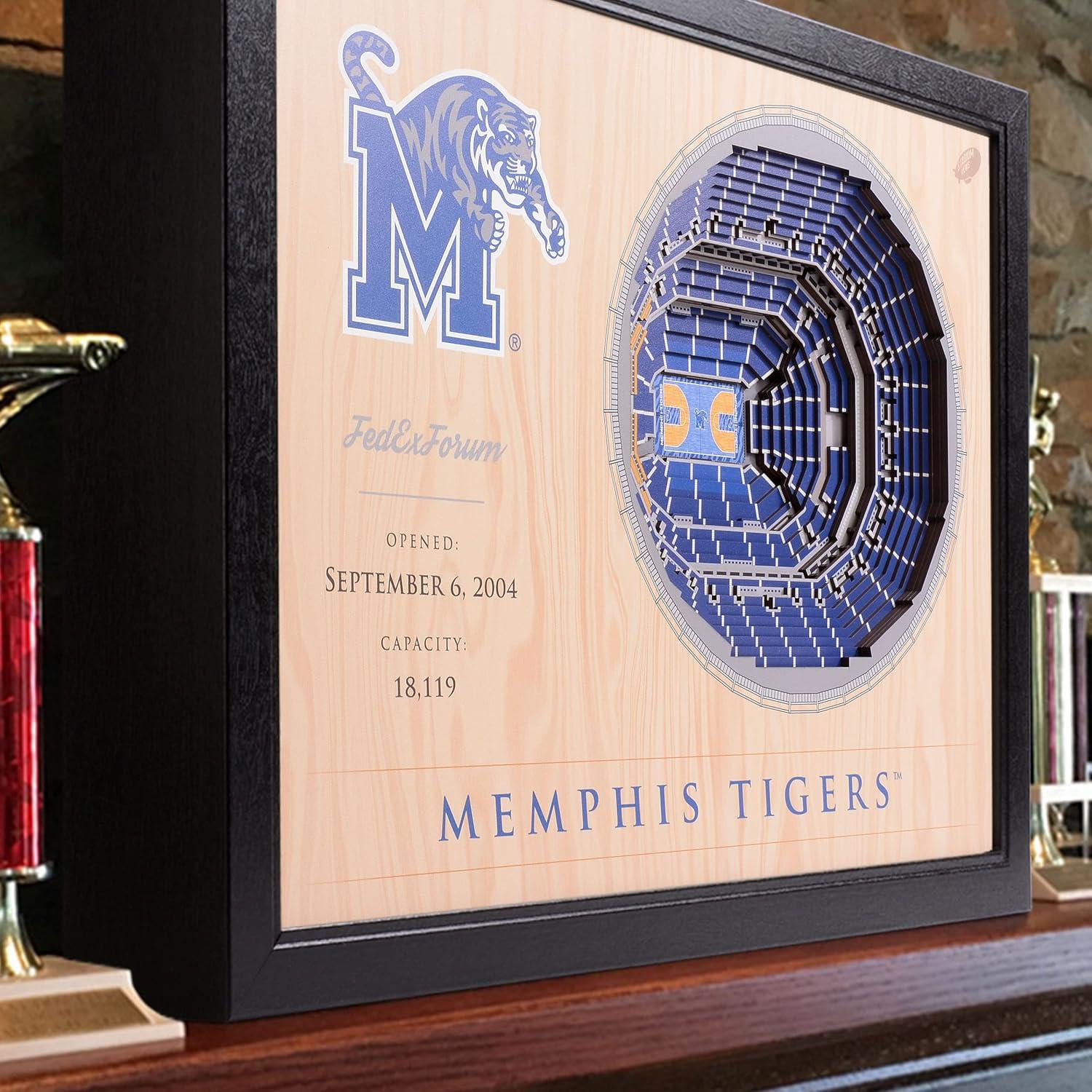 YouTheFan NCAA 25-Layer StadiumView Wall Art
