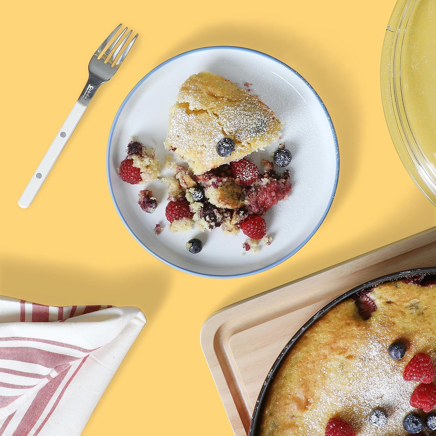 Sur La Table Kitchen Essentials Dinner Theatre 16 Piece Porcelain China Dinnerware Set - Service for 4