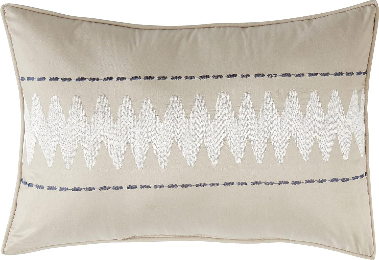 Nanshing America, Inc Ivanna 7 Piece Geometric Comforter Set