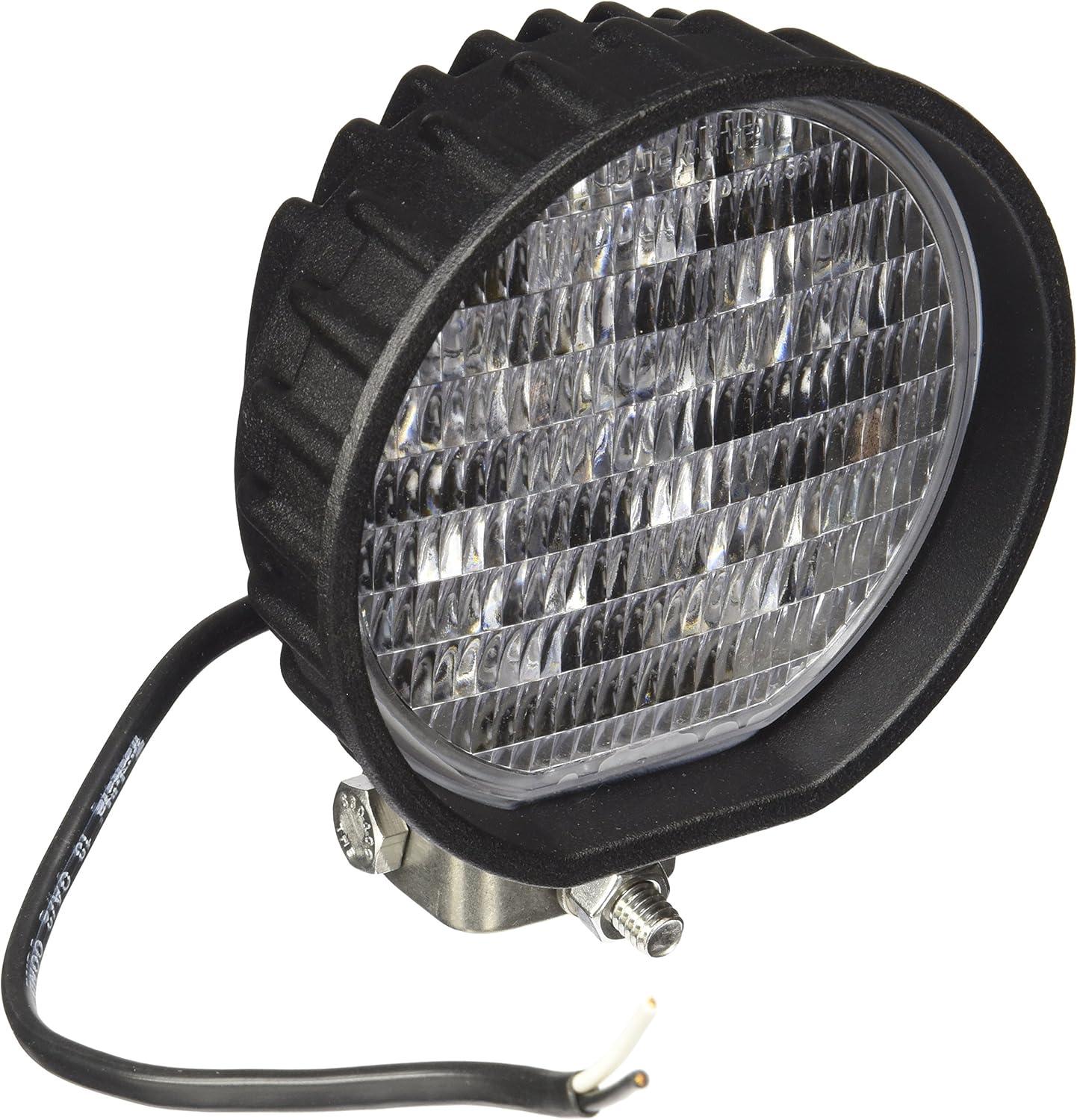 Truck-Lite 81360 LED 81 Series 4" Round Work Lamp_ 6-Diode_ 12 Volt_ With  Hardware