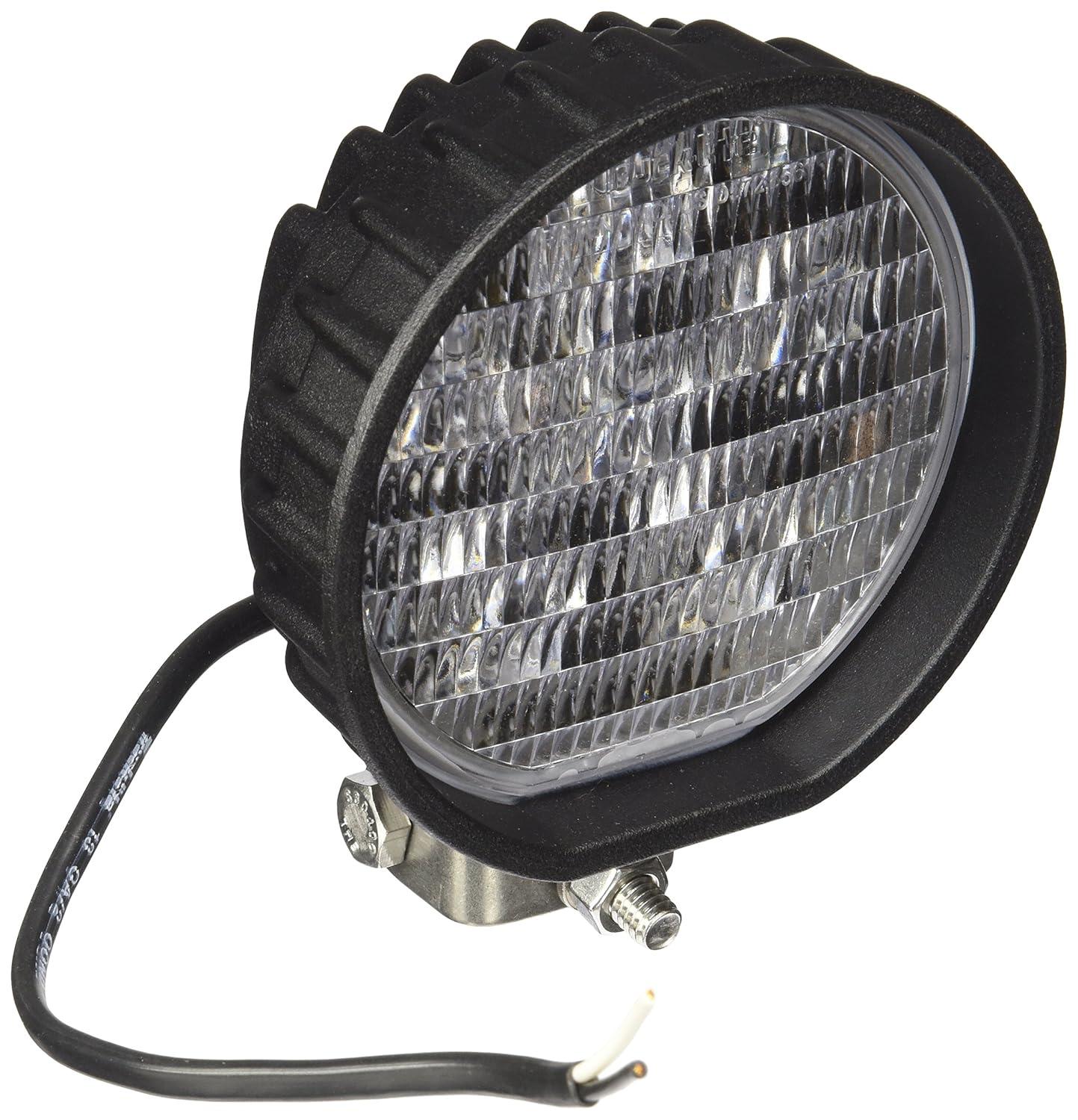 Truck-Lite 81360 LED 81 Series 4" Round Work Lamp_ 6-Diode_ 12 Volt_ With  Hardware