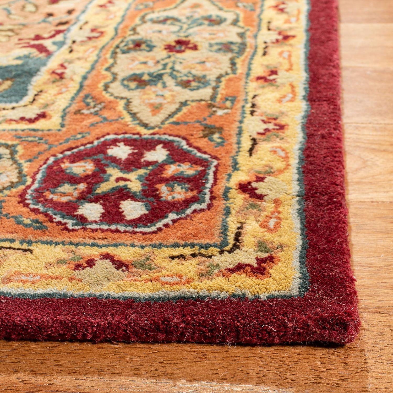 Persian Legend PL812 Hand Tufted Indoor Accent Rug - 2'6"x4' - Red/Rust - Safavieh
