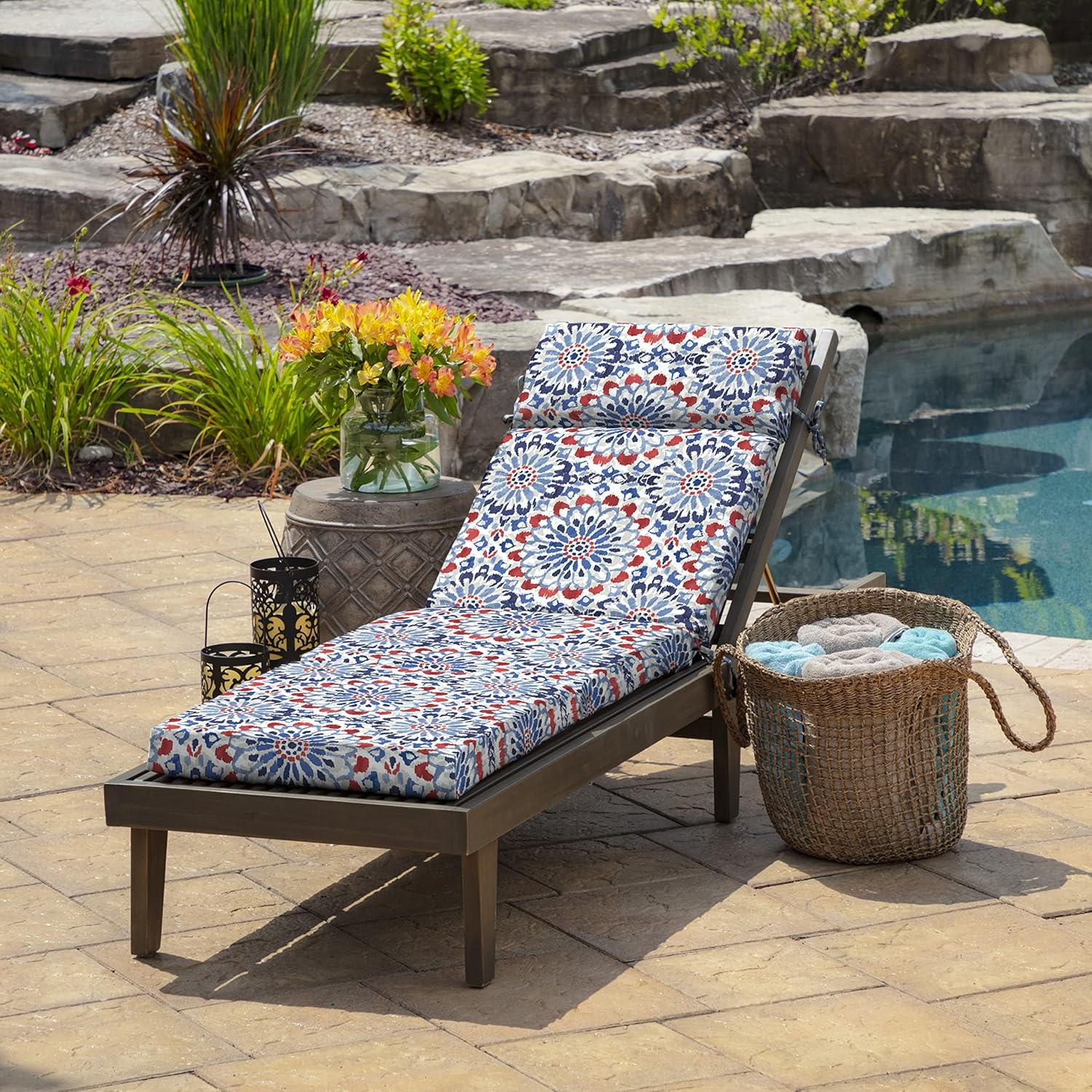 ARDEN Outdoor Chaise Lounge Cushion