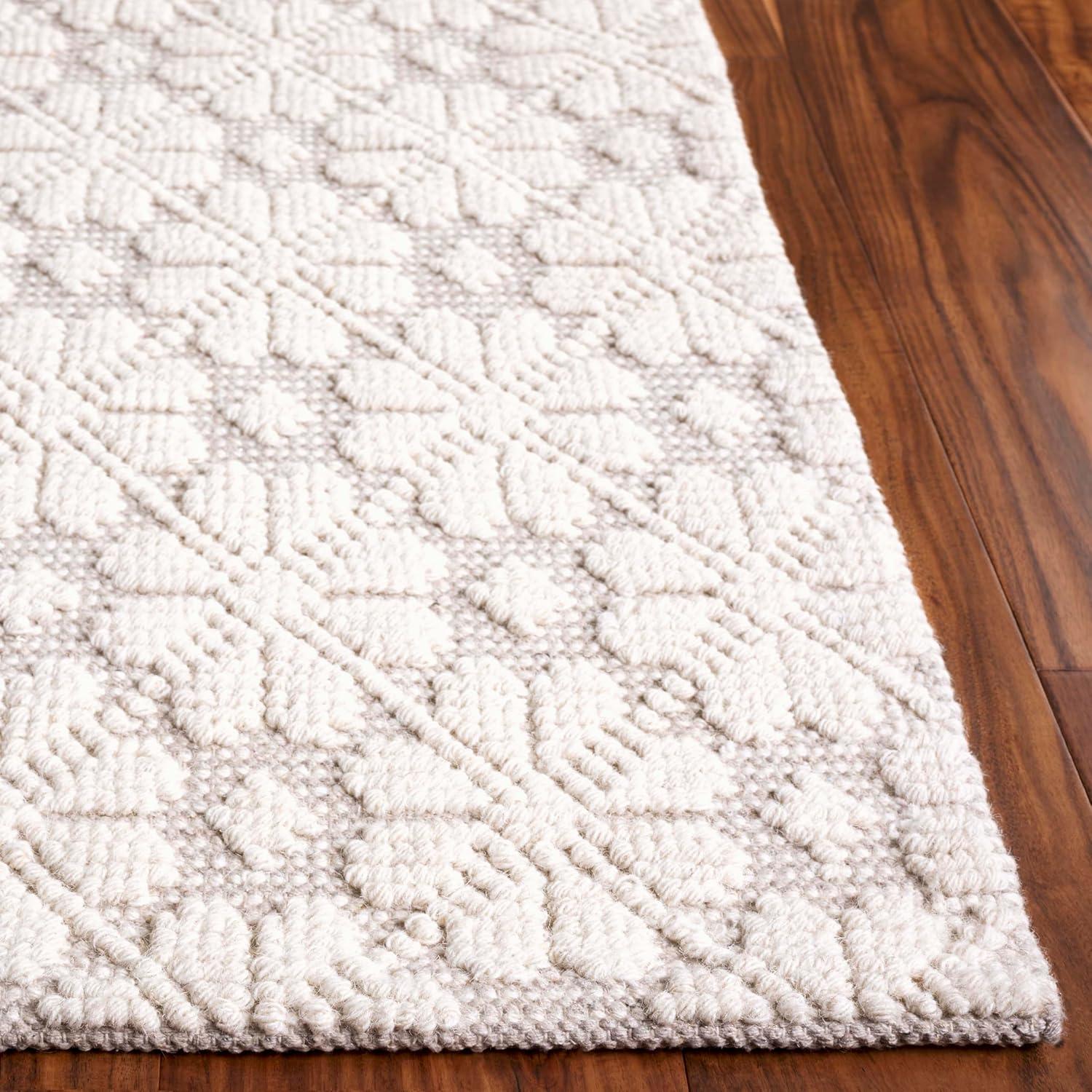 Vermont VRM303 Hand Woven Runner Rug - Ivory - 2'3"x6' - Safavieh.