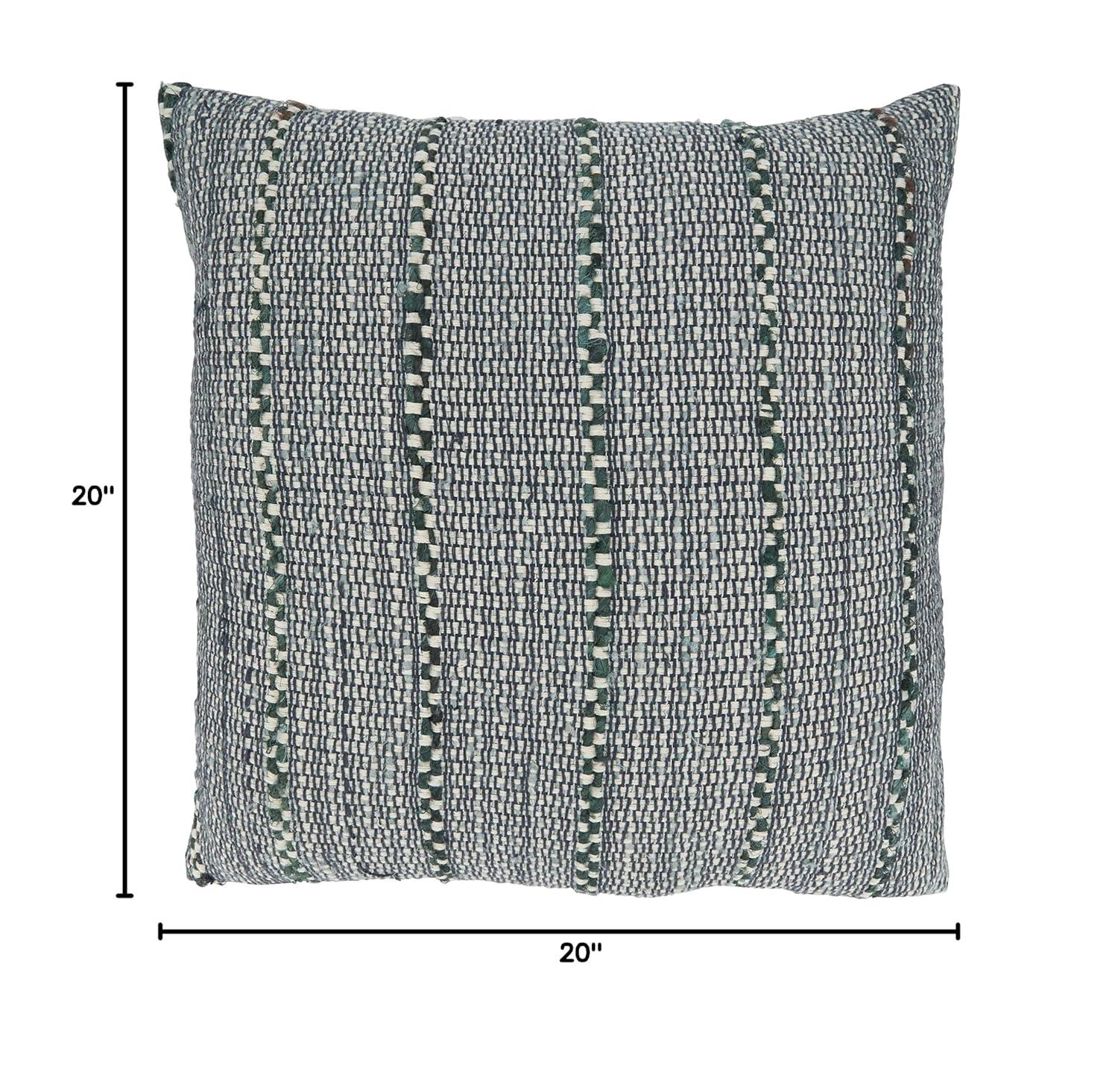 Octavia Striped Cotton Throw Pillow