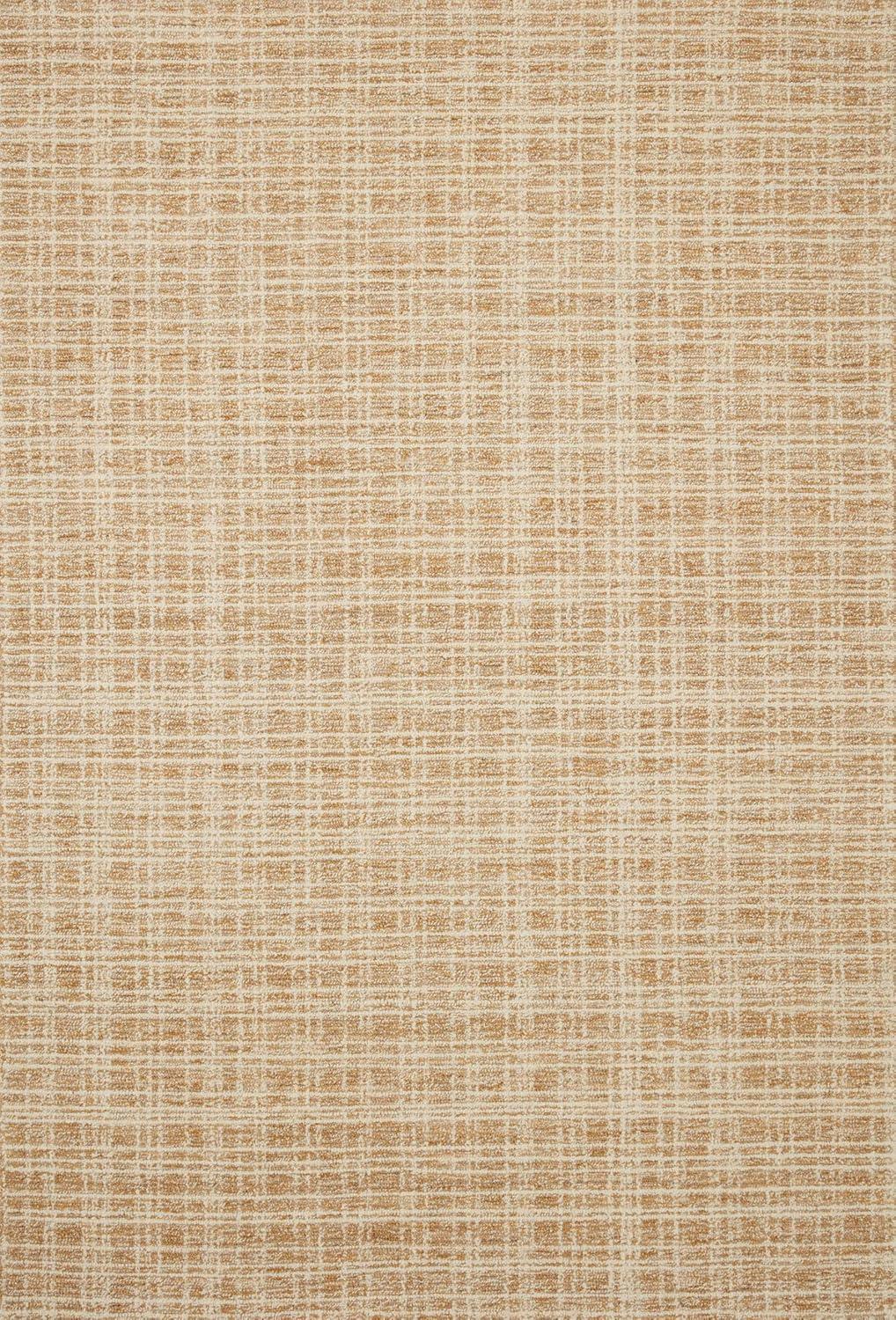 Chris Loves Julia x Loloi Polly Checkered Straw/Ivory Area Rug