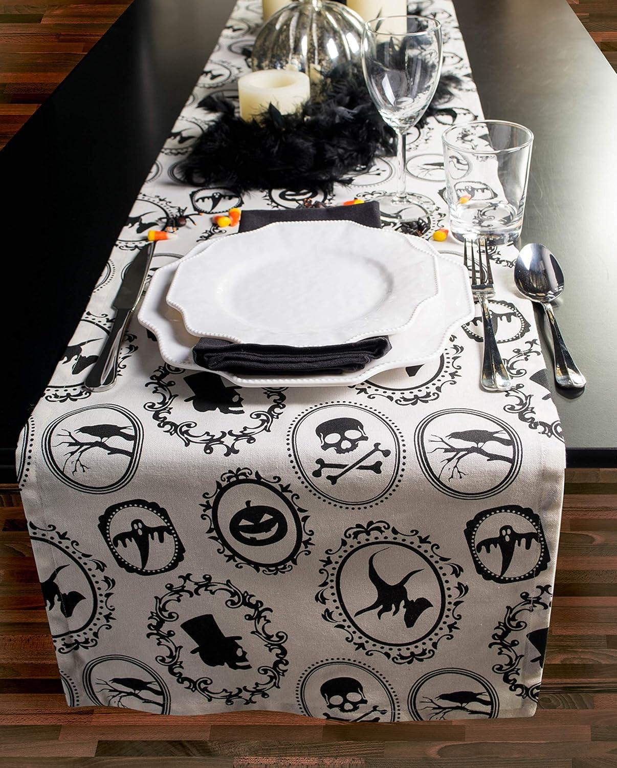 The Holiday Aisle® Turnbow Halloween Portrait Table Runner