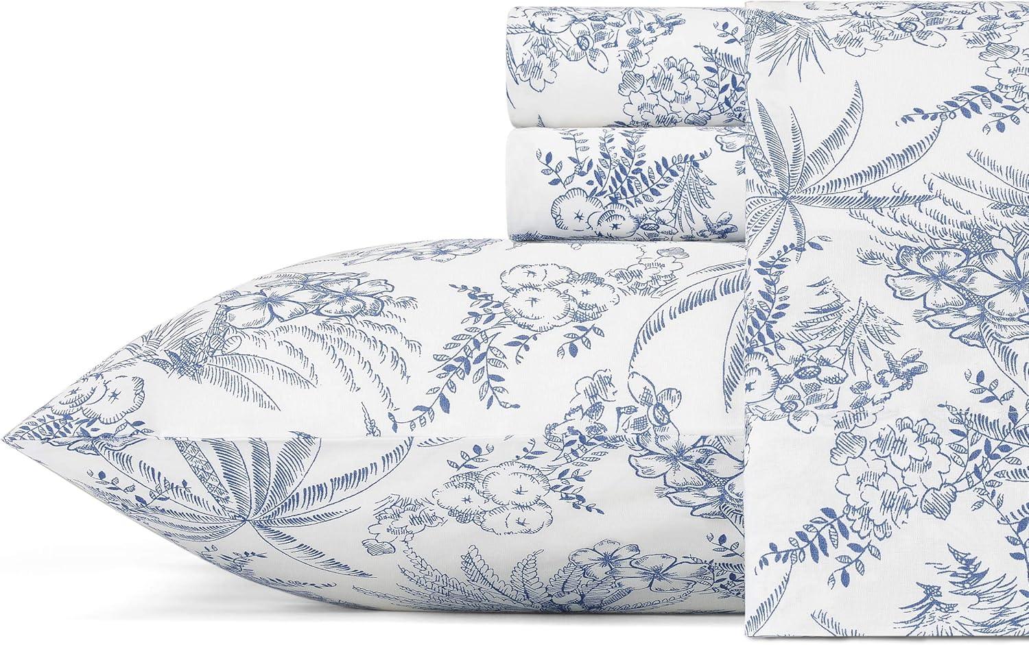 Tommy Bahama Cotton Percale Printed Sheet Sets