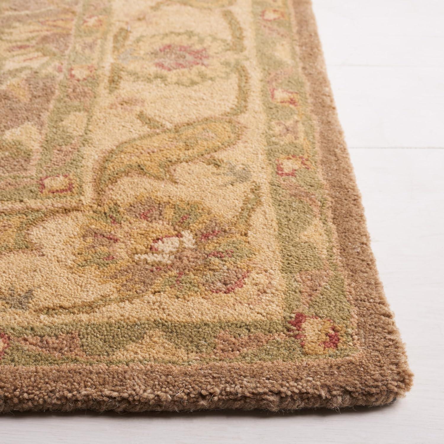 SAFAVIEH Antiquity Beaufort Oriental Wool Area Rug, Brown/Gold, 9'6" x 13'6"