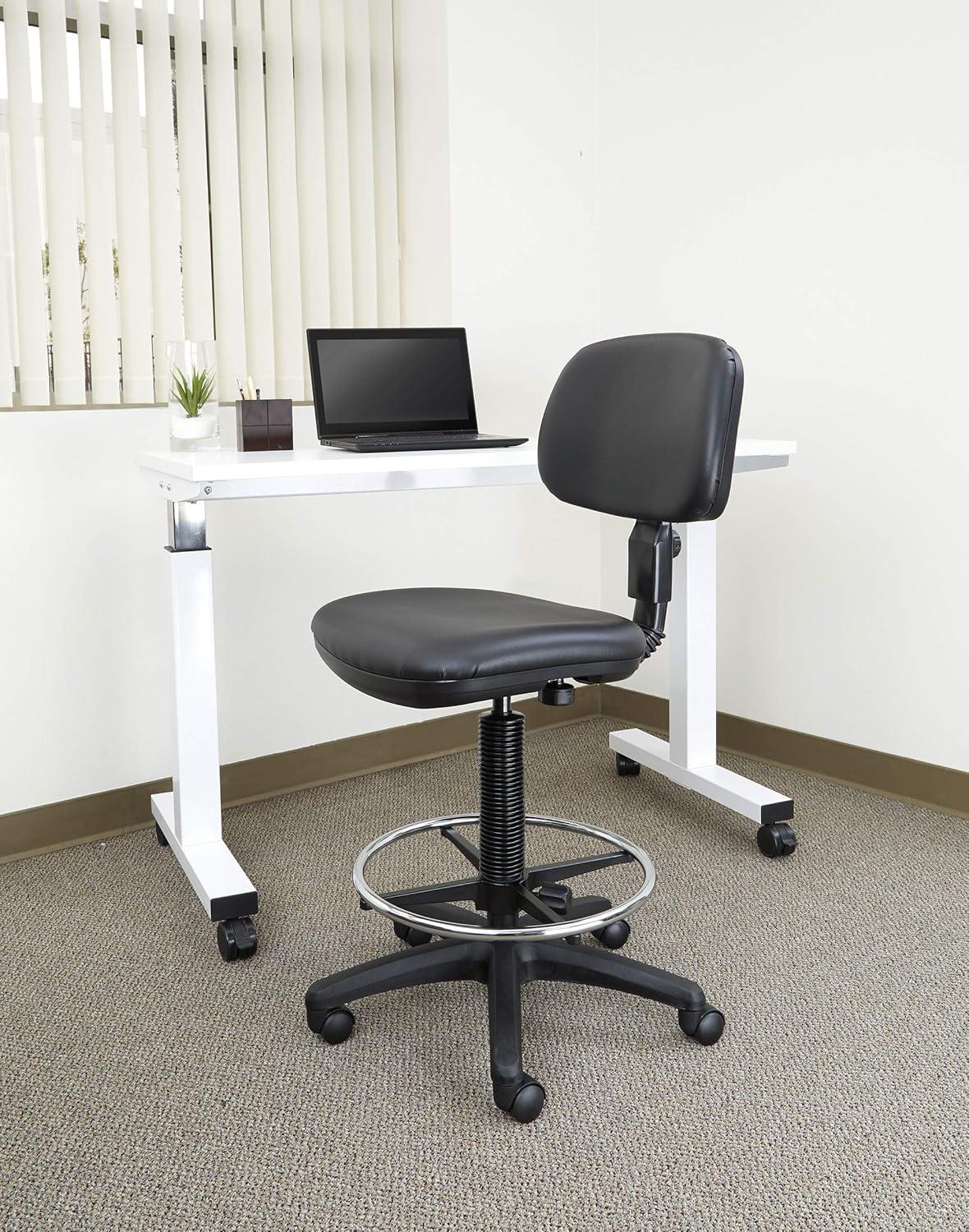 Work Smart Polyester Blend Drafting Chair