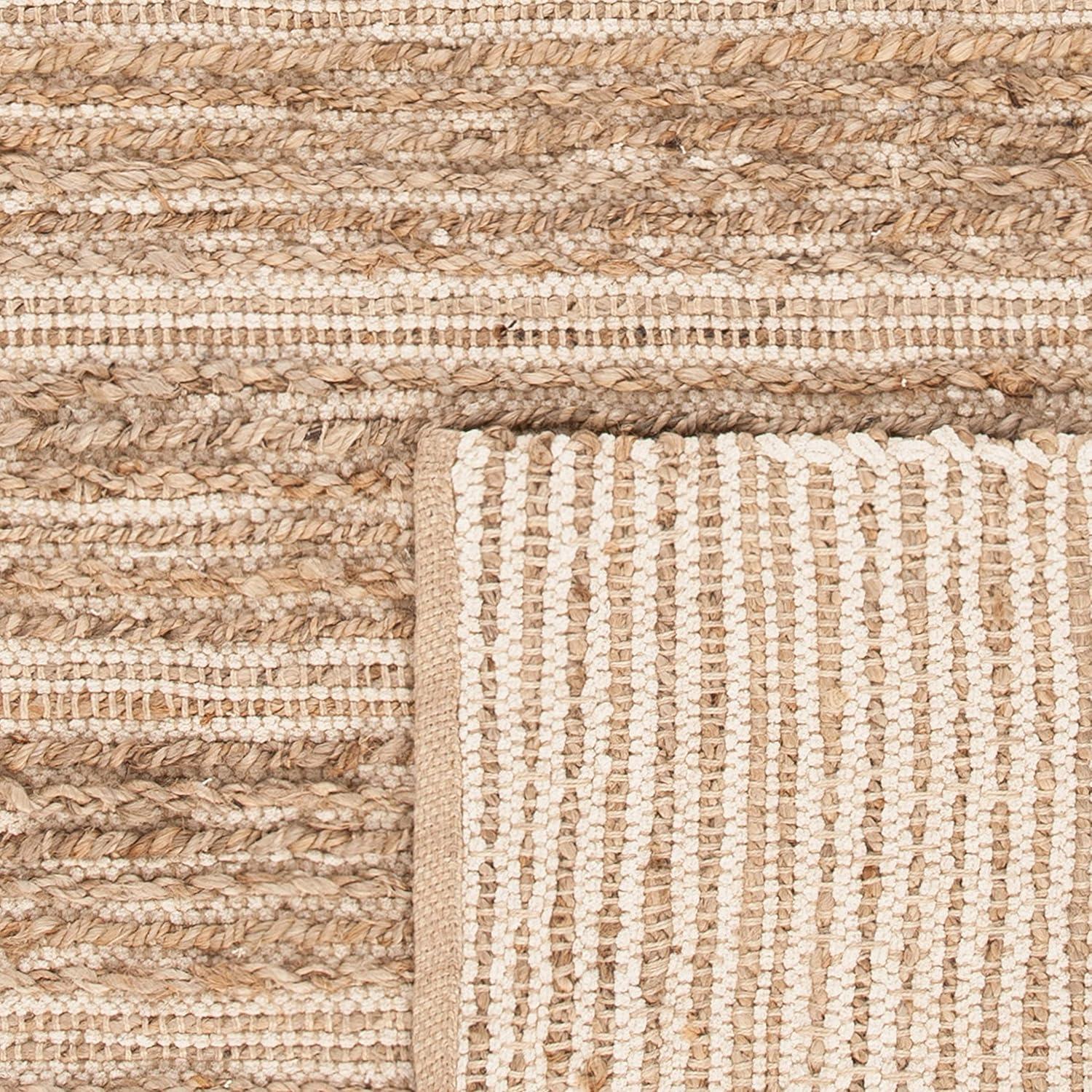 Cape Cod CAP851 Woven Indoor Area Rug - Natural/Ivory - 5'x8' - Safavieh