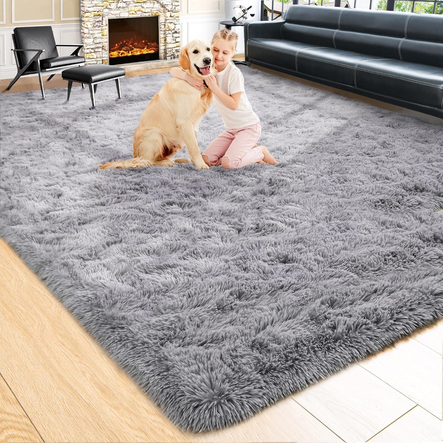 nuLOOM Cloud Shag Accent Rug, 3x5, Gray