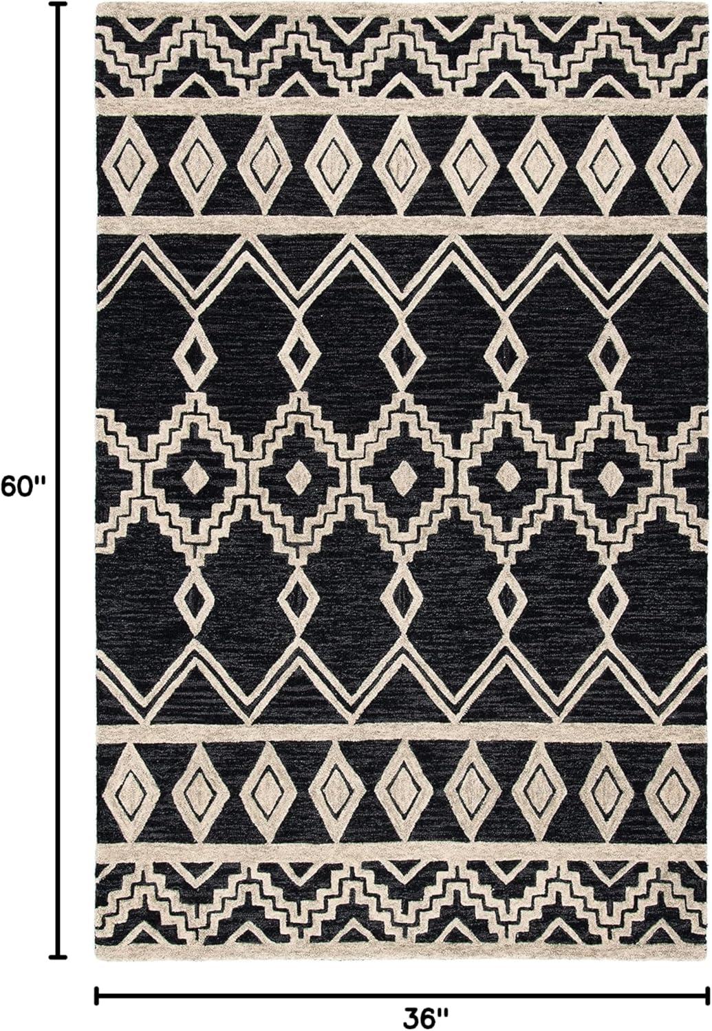 Abbegail Hand Tufted Wool Southwestern Rug