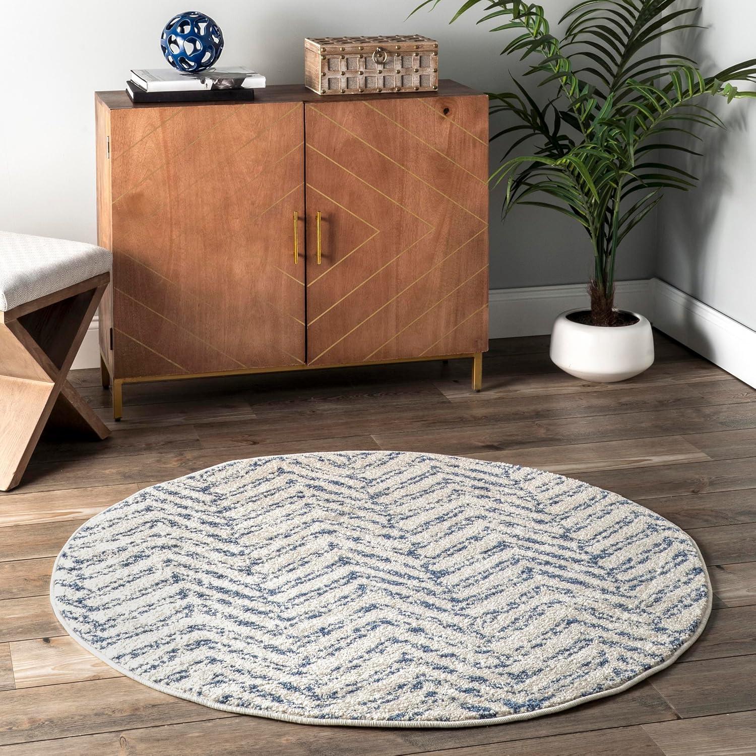 Nuloom Rosanne Transitional Striped Area Rug