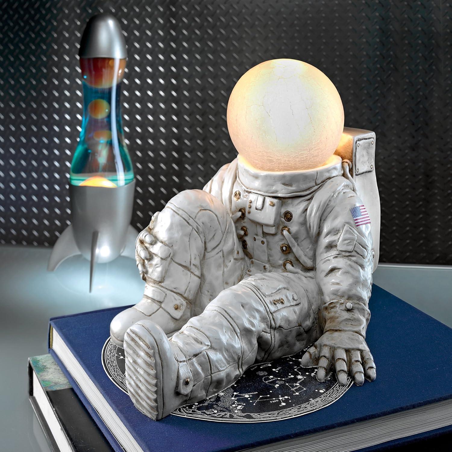 Astronaut at Ease Lighted Sculpture