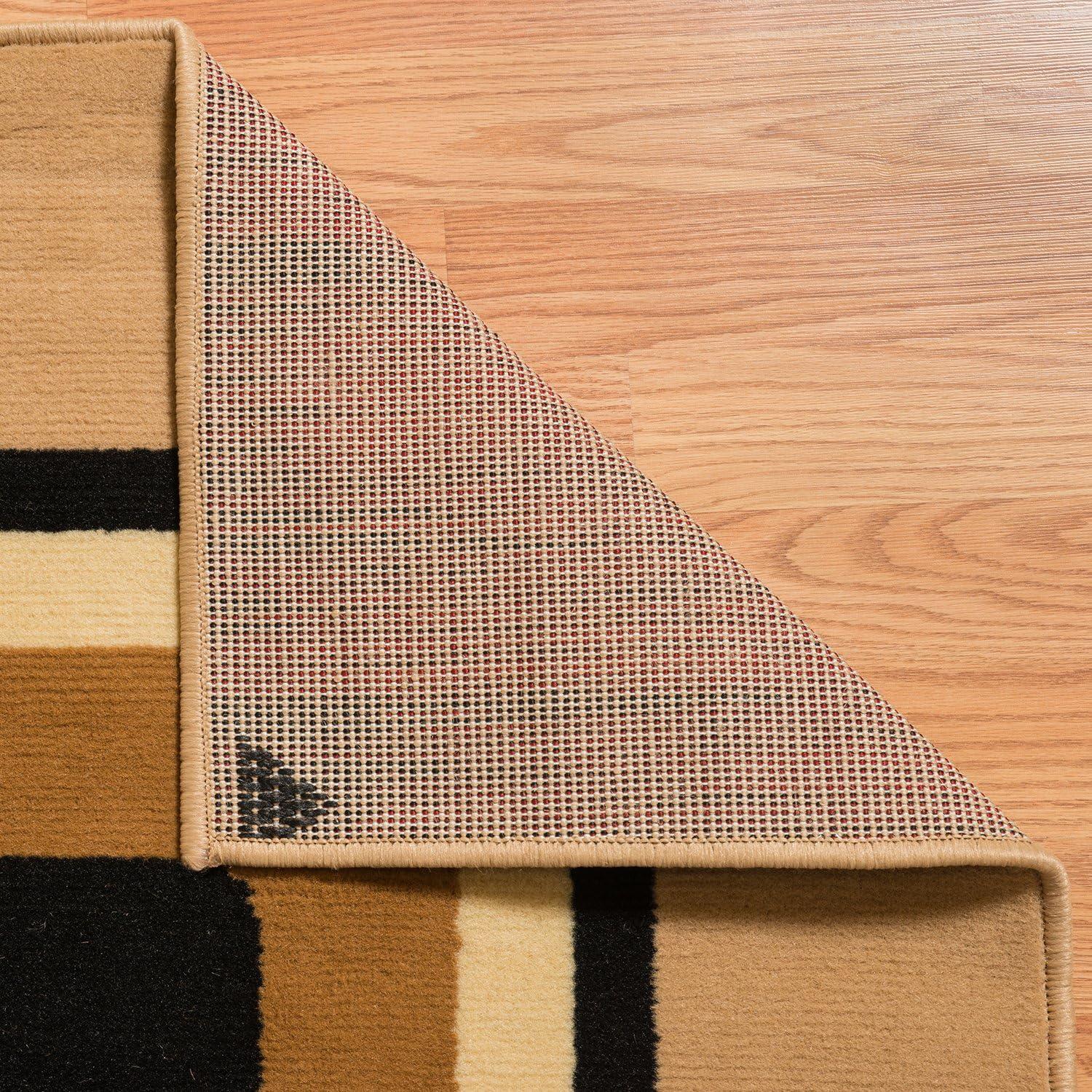 United Weavers Plaza Florence Accent Rug, Geometric Pattern, Brown, 1'11" X 3'3"