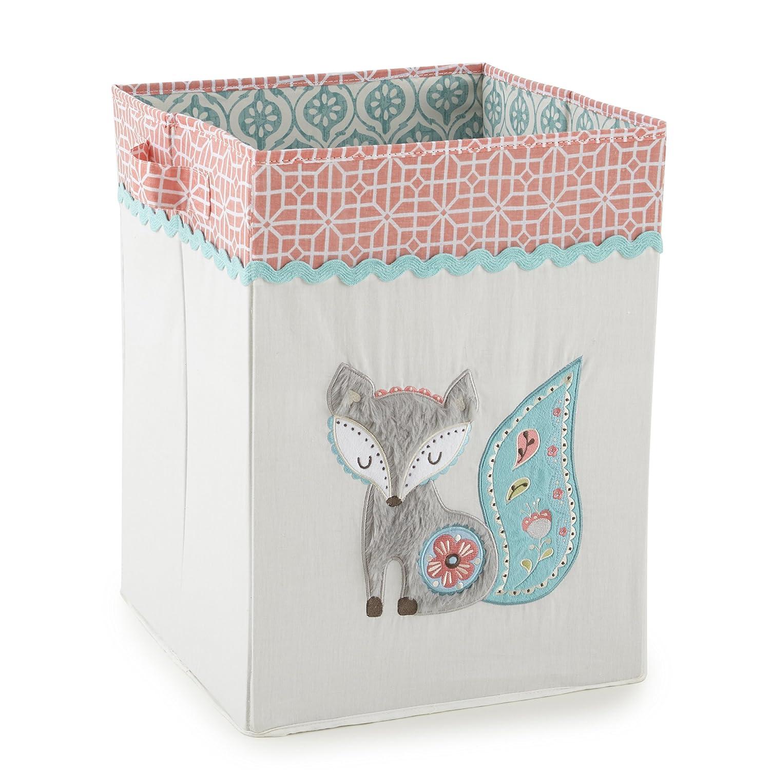 Levtex Baby - Fiona Hamper - Pink, Teal, White - Nursery Accessories