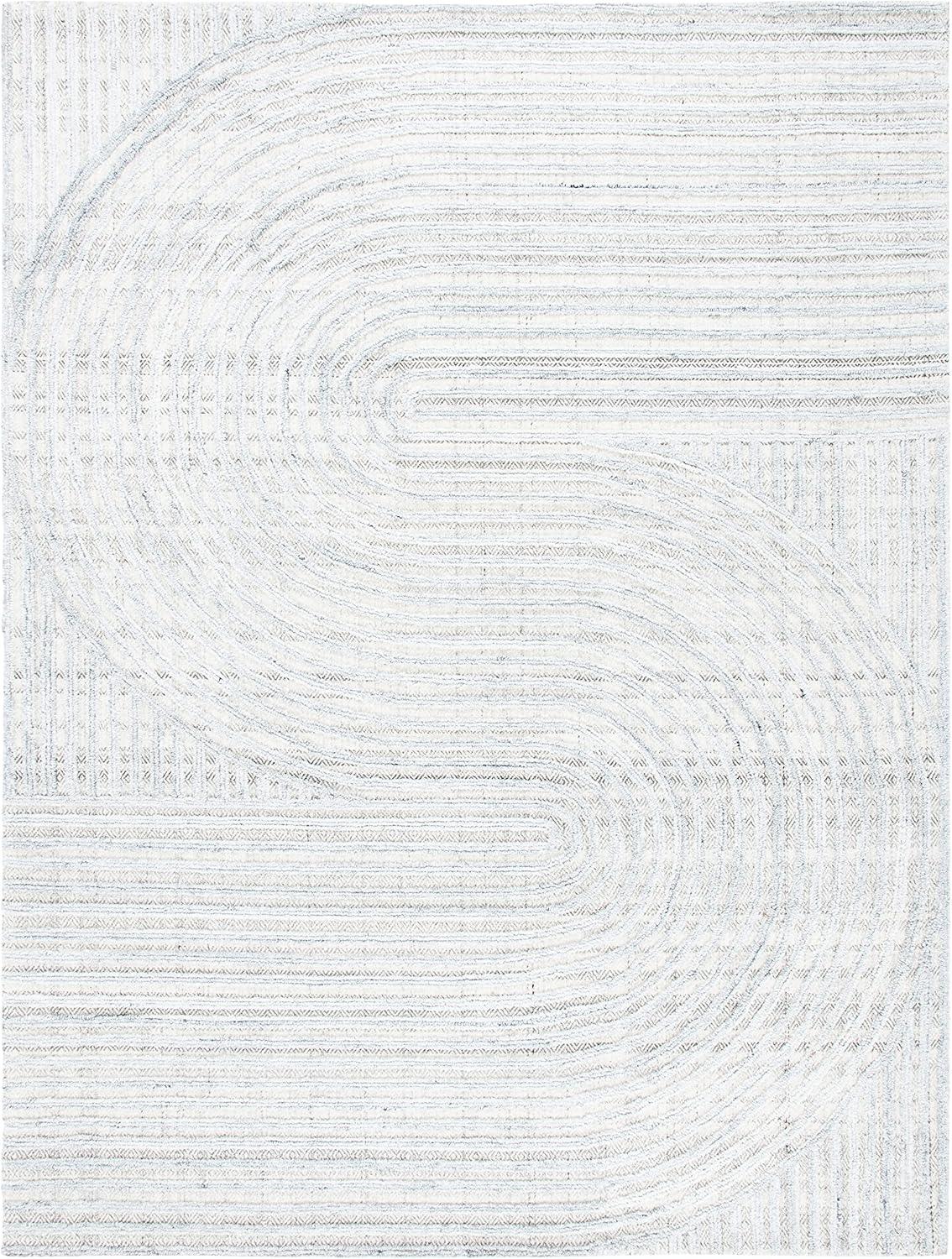 Southampton SHA301 Hand Tufted Indoor Area Rug - Beige - 8'x10' - Safavieh