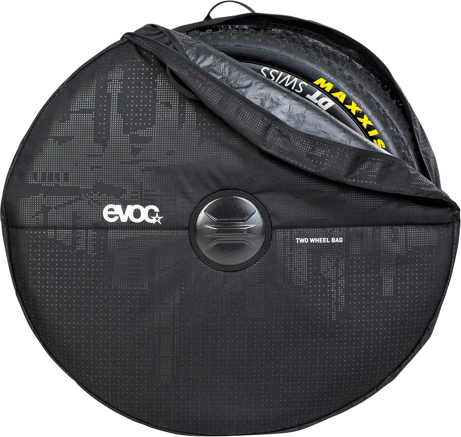 EVOC Two Wheel Bag Bicycle Travel Bag, Road, Gravel, Mountain Bike, 29" x 2.6", 700c, 27.5" x 3.0", Air Travel