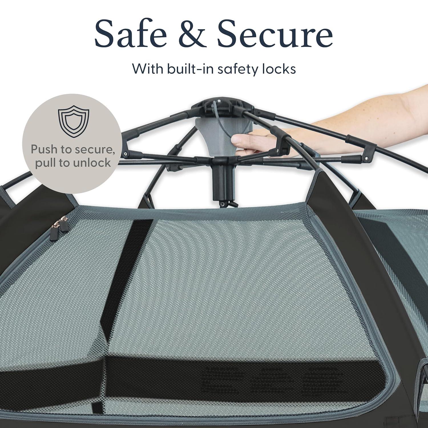 The California Beach Co Pop 'N Go Playpen - Black