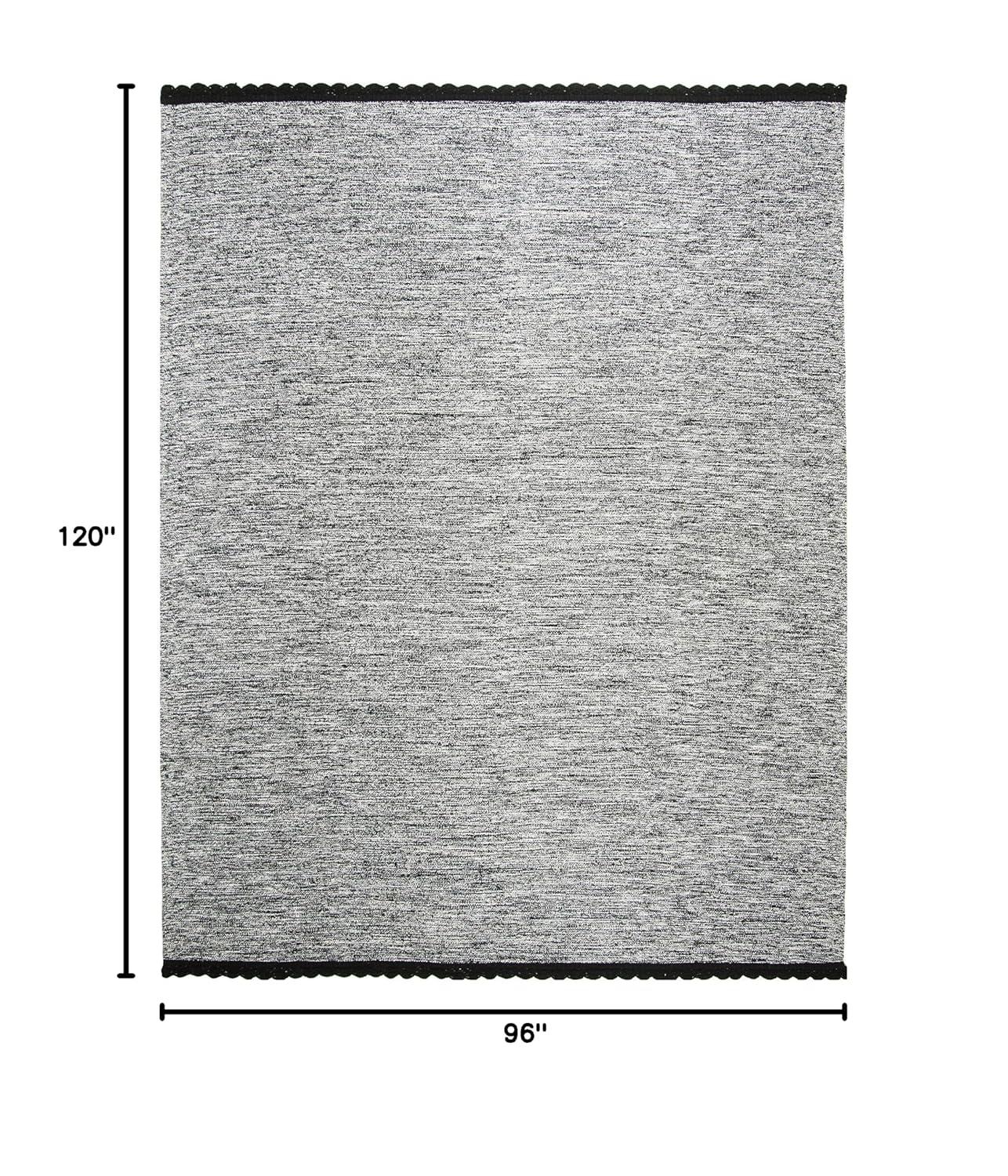 Montauk MTK615 Hand Woven Indoor Area Rug - Black - 8'x10' - Safavieh