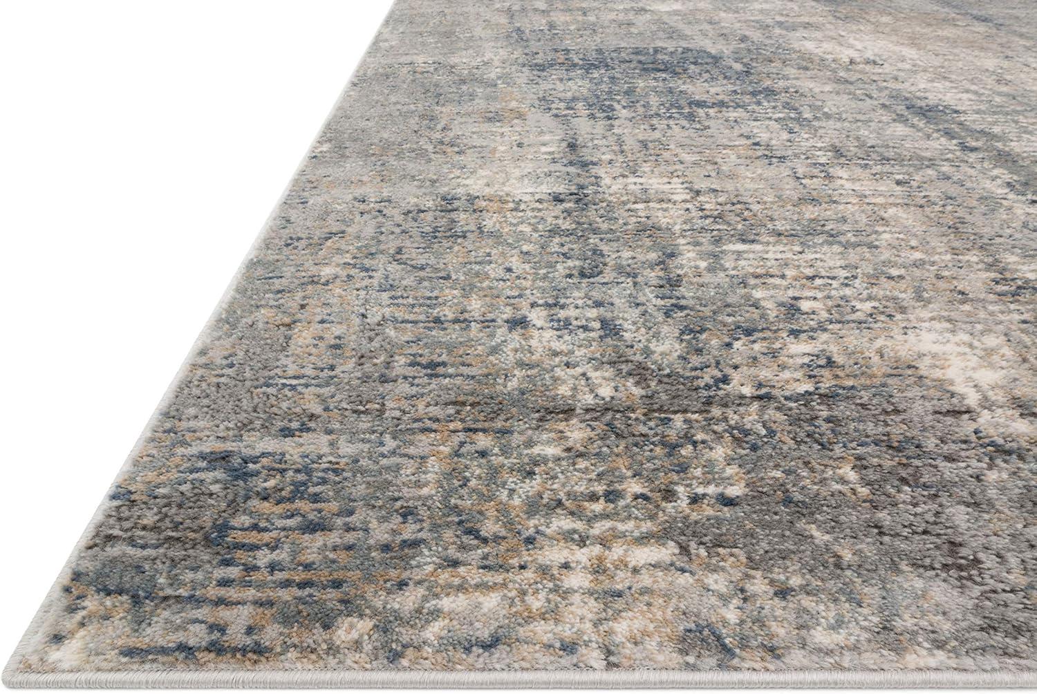 Loloi Teagan Denim / Slate 2'-8" x 7'-6" Runner Rug