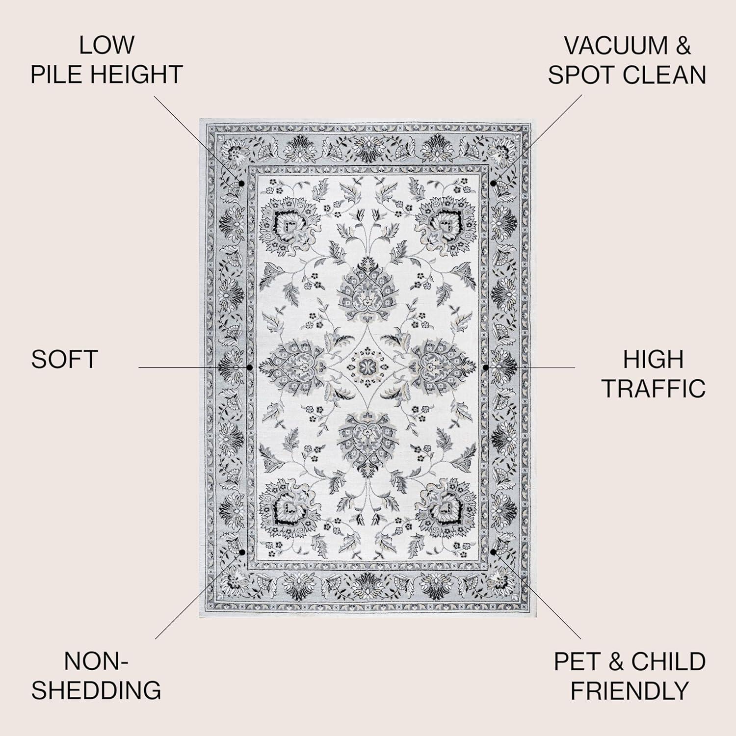 Cherie French Cottage Area Rug - JONATHAN Y