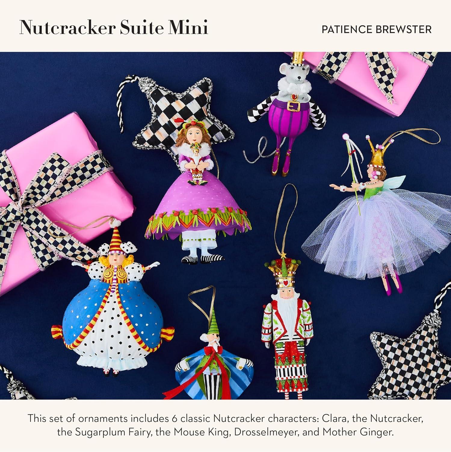 MacKenzie-Childs Patience Brewster Nutcracker Suite Mini Ornament Set
